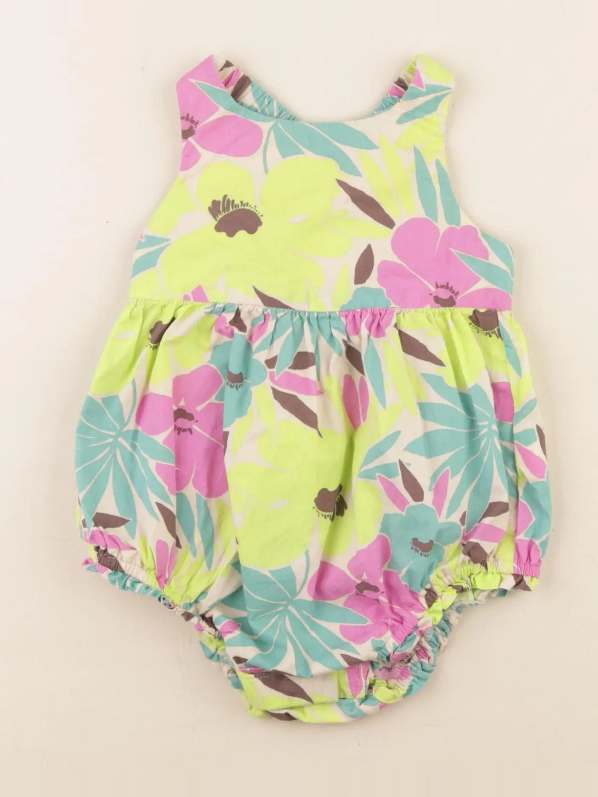 GAP - combinaison jaune - 6/12 mois