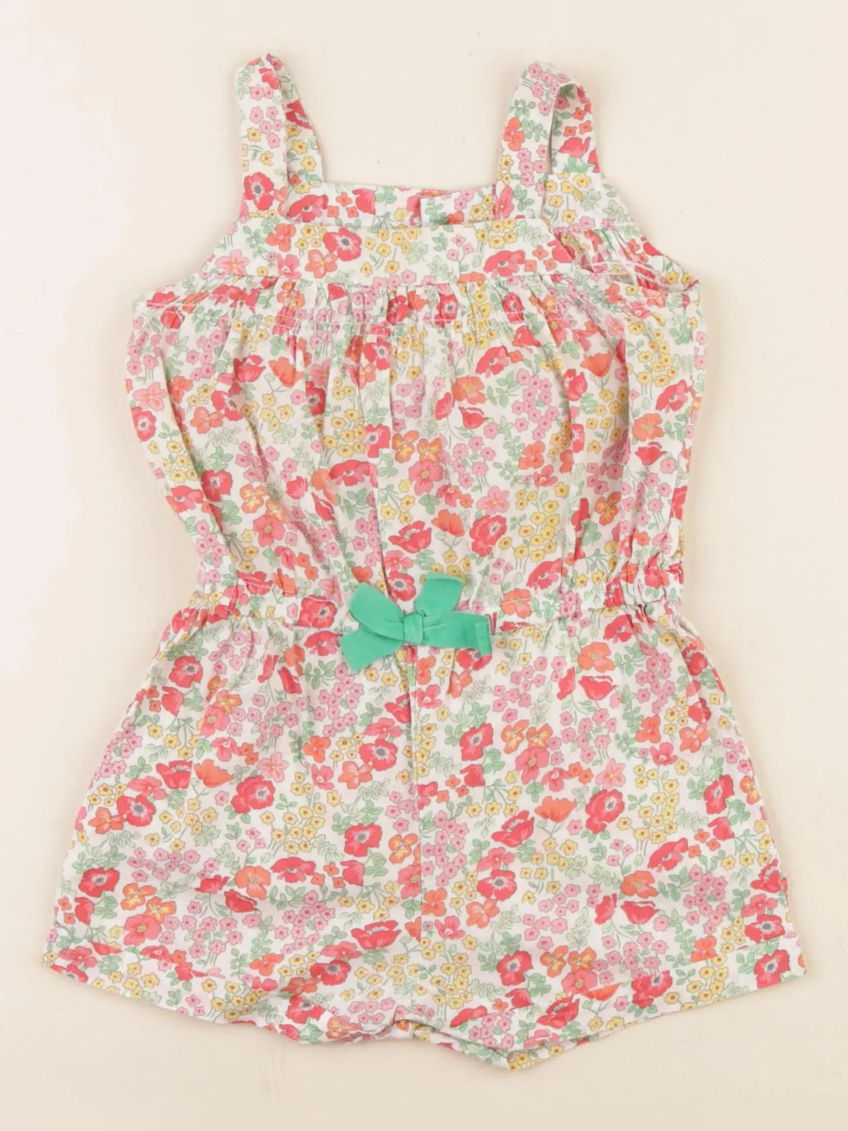 Jacadi - combinaison liberty multicolore - 12 mois