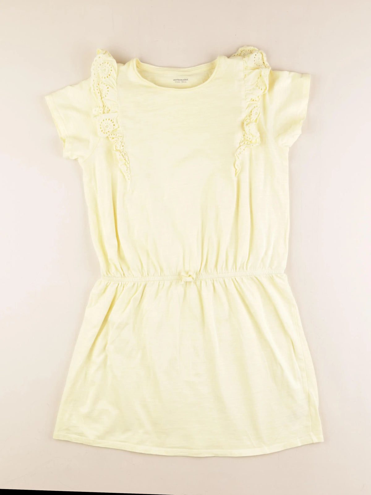 Vertbaudet - robe jaune - 14 ans