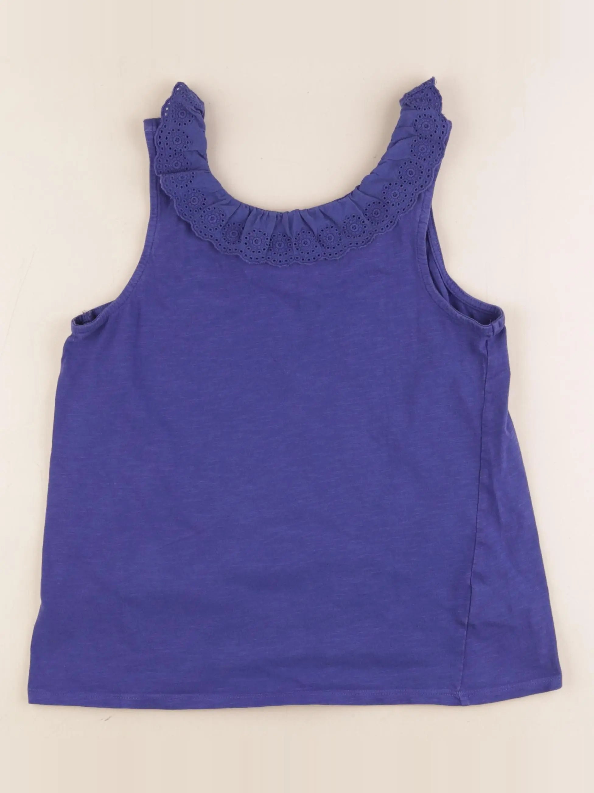 Vertbaudet - débardeur bleu - 14 ans