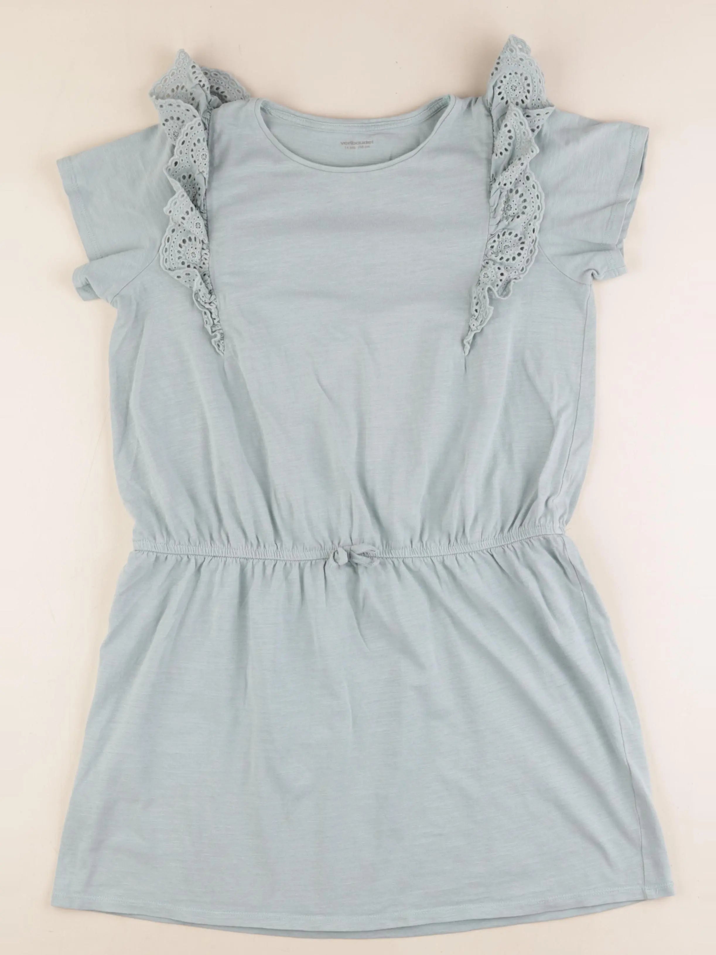 Vertbaudet - robe vert - 14 ans