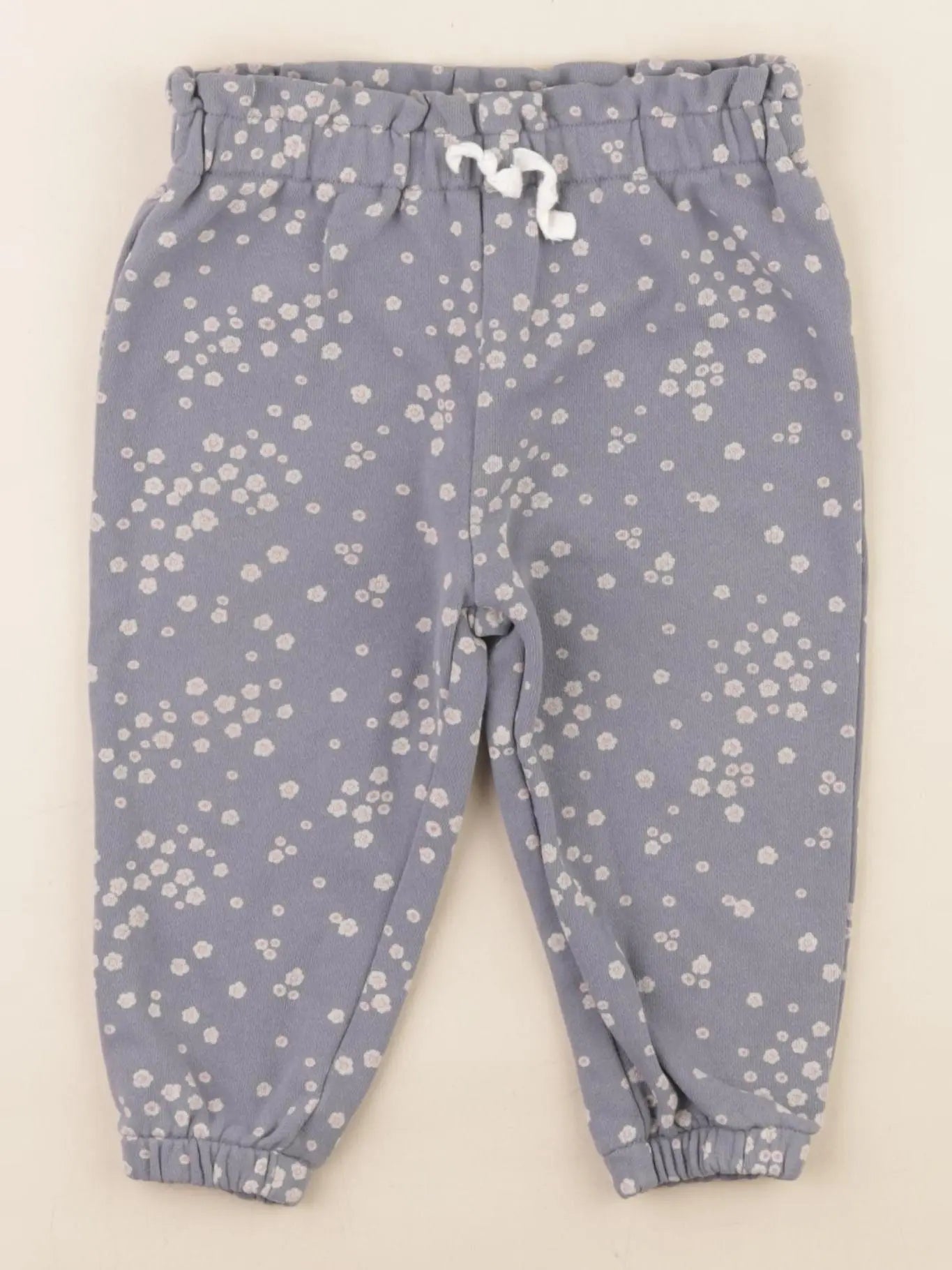 H&M - jogging bleu - 9/12 mois