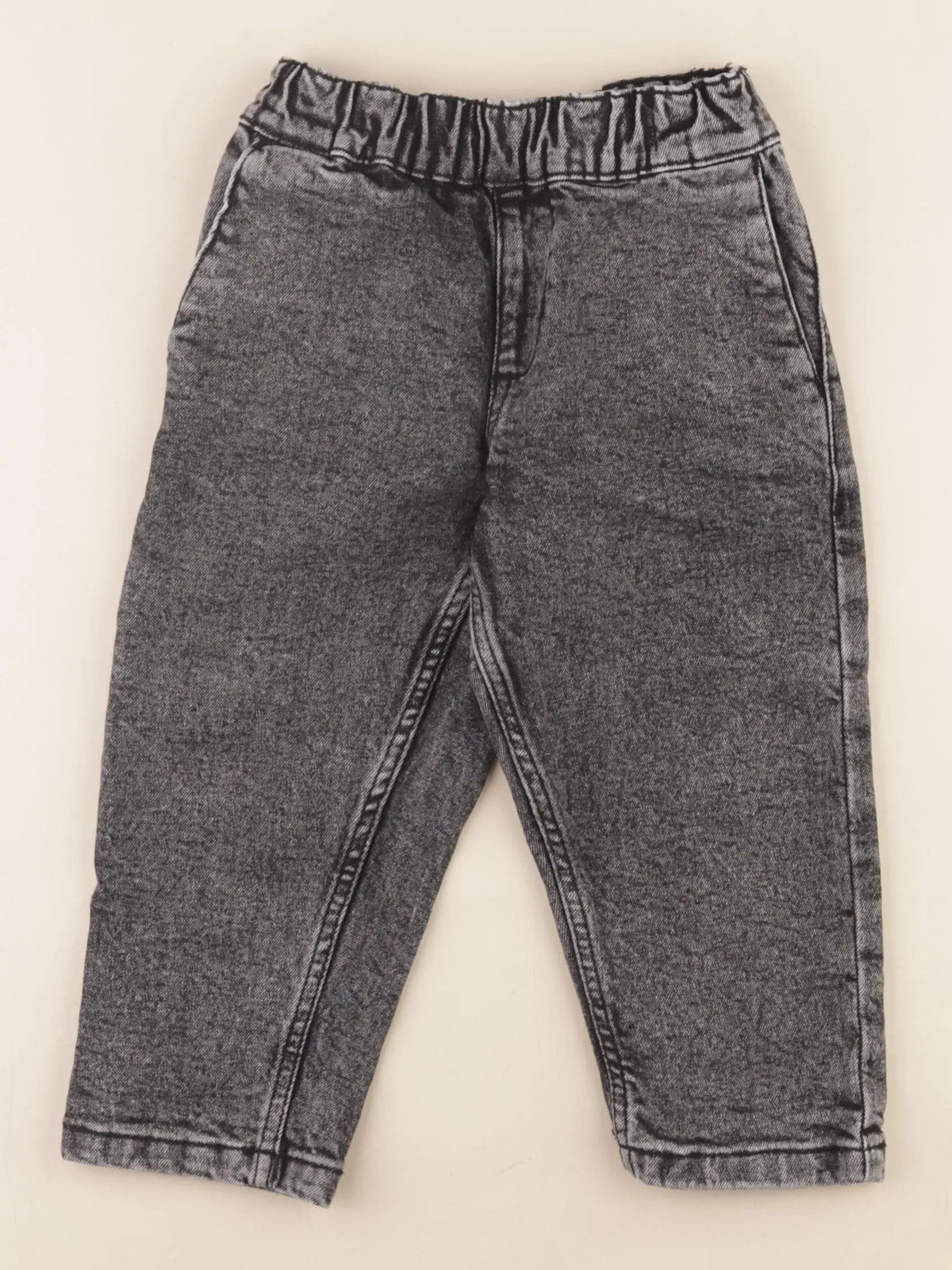 Monoprix - jean gris - 3 ans