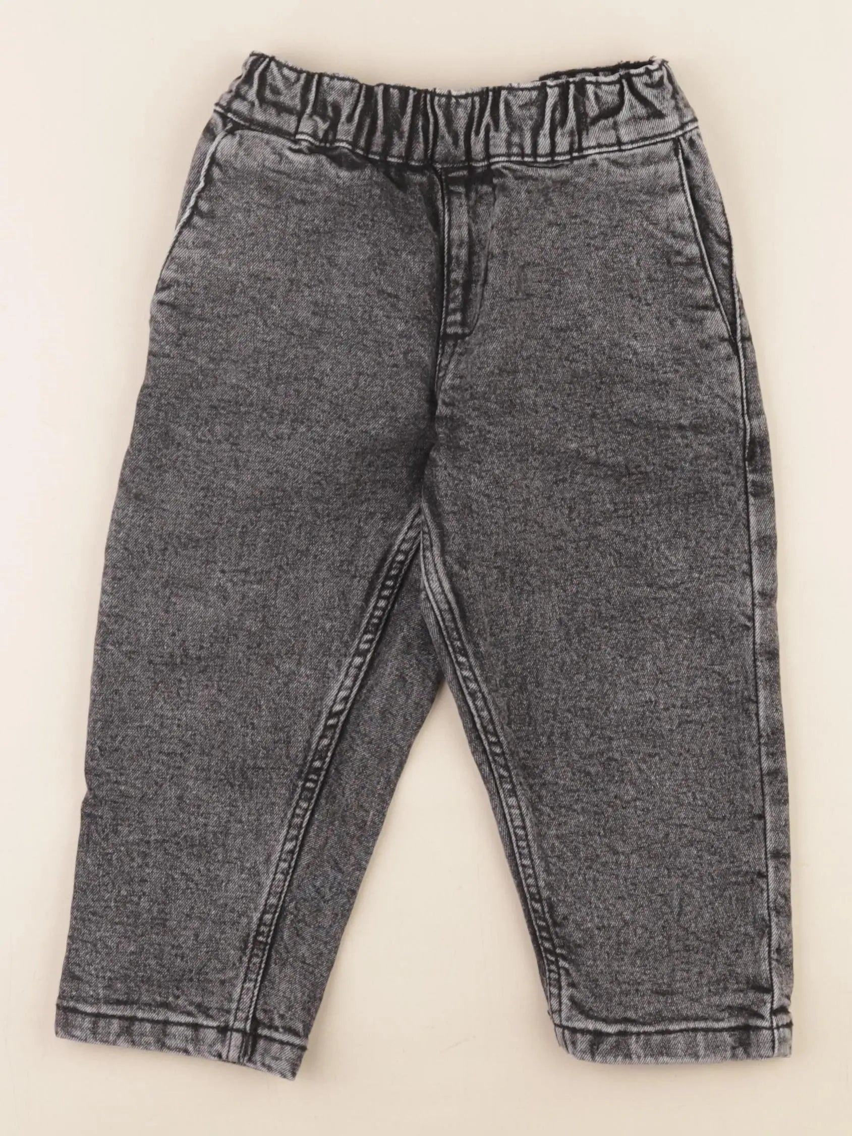 Monoprix - jean gris - 3 ans