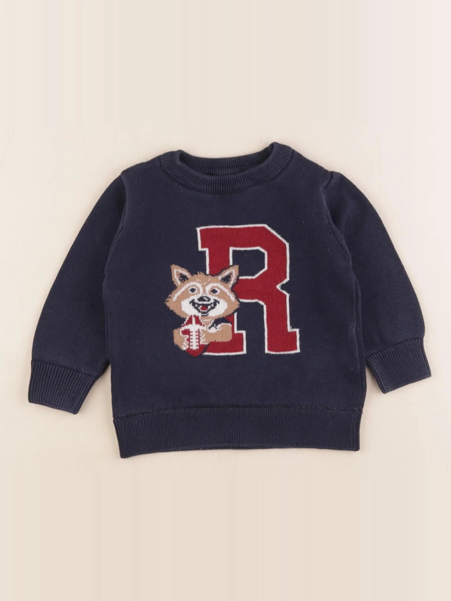 Vertbaudet - pull bleu - 2 ans