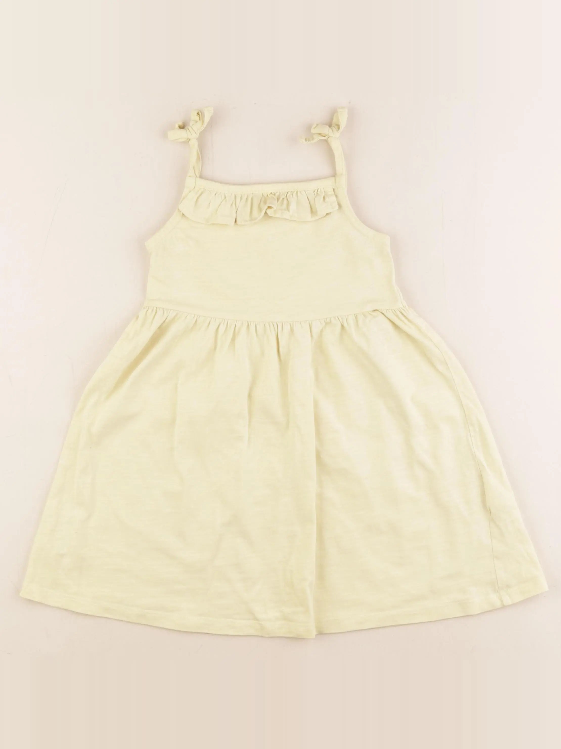 Vertbaudet - robe jaune - 3 ans