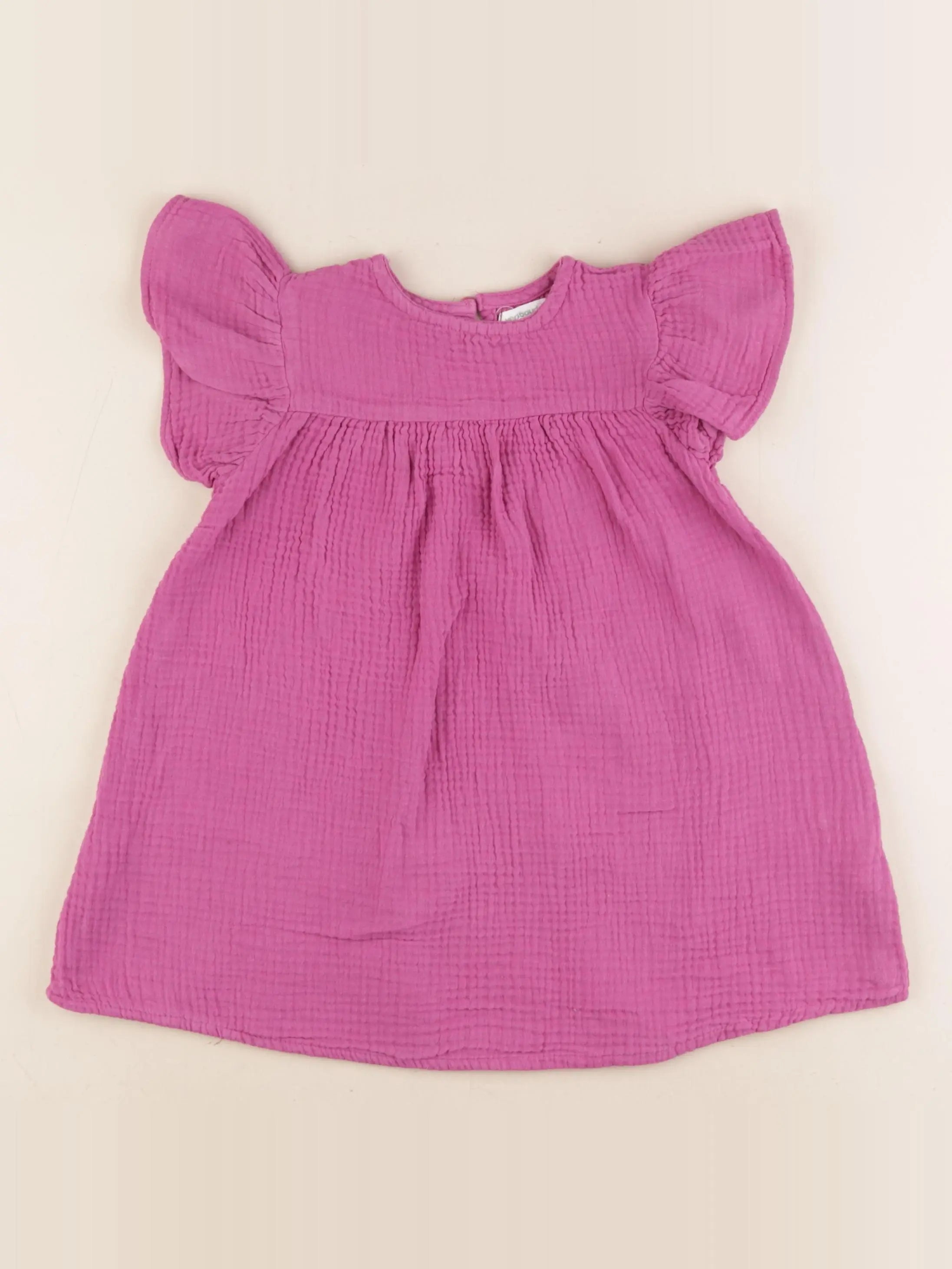 Vertbaudet - robe violet - 4 ans