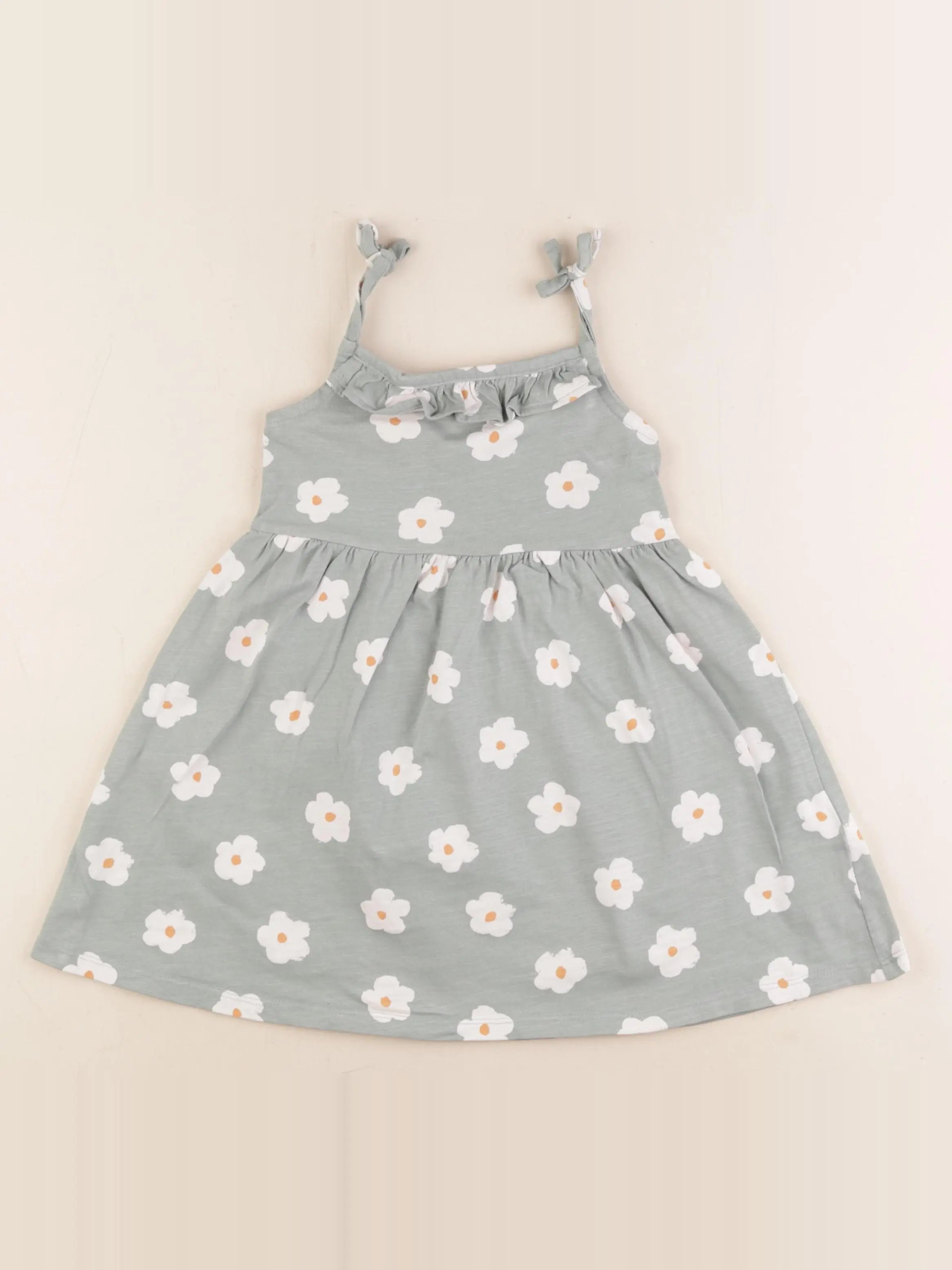 Vertbaudet - robe vert - 3 ans