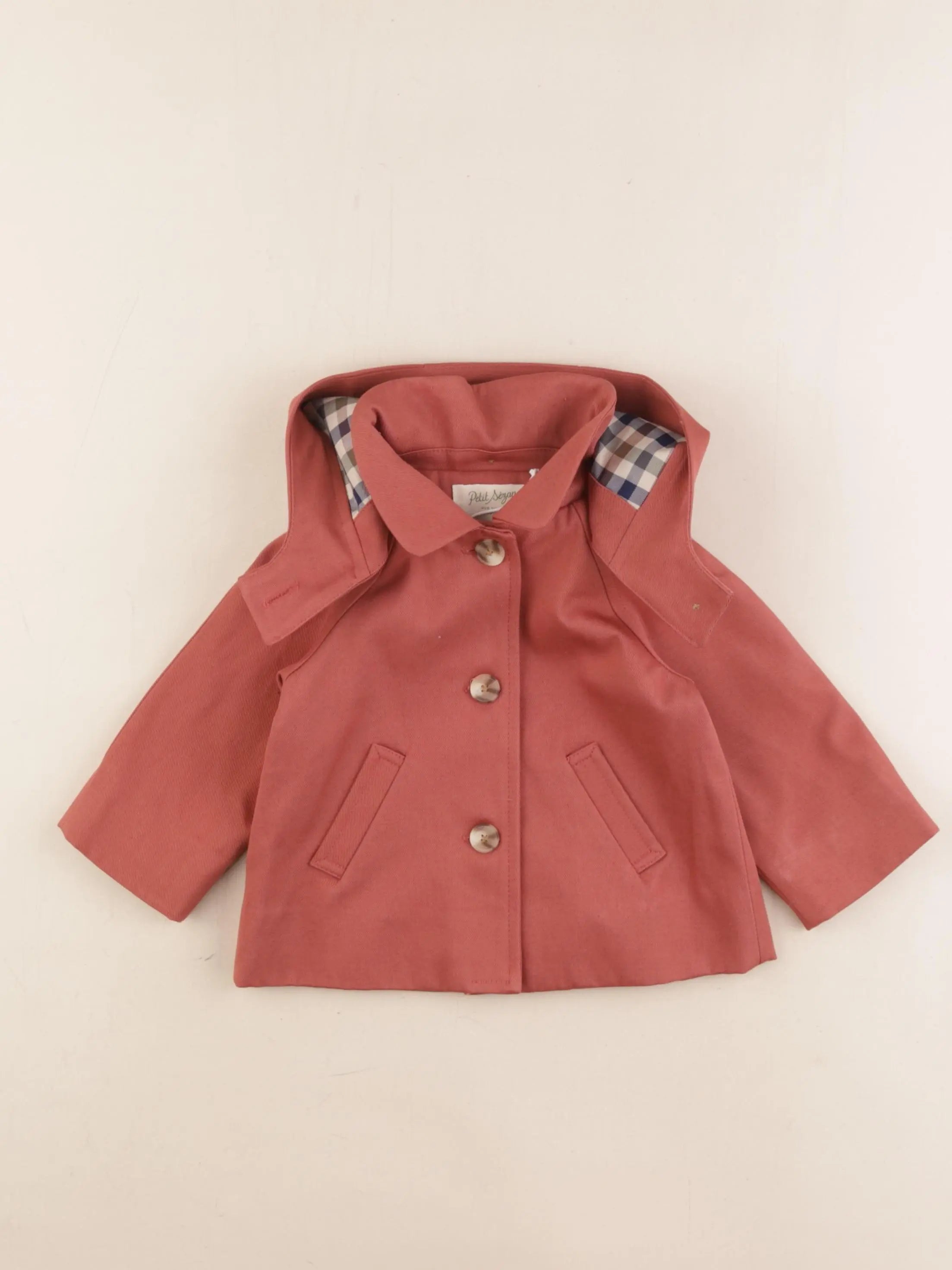 Petit Sézane  - veste rose - 6 mois