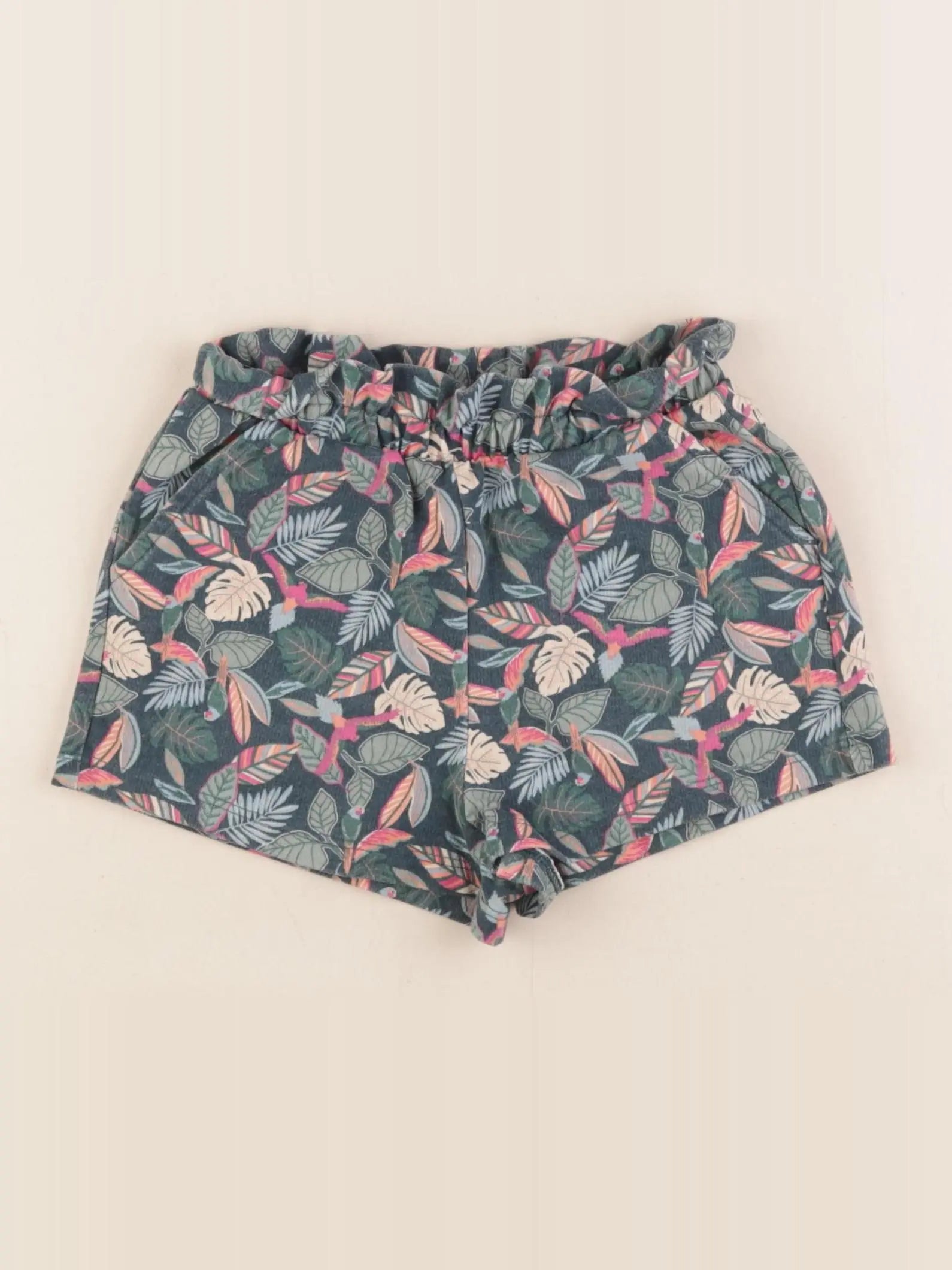 Vertbaudet - short vert - 5 ans