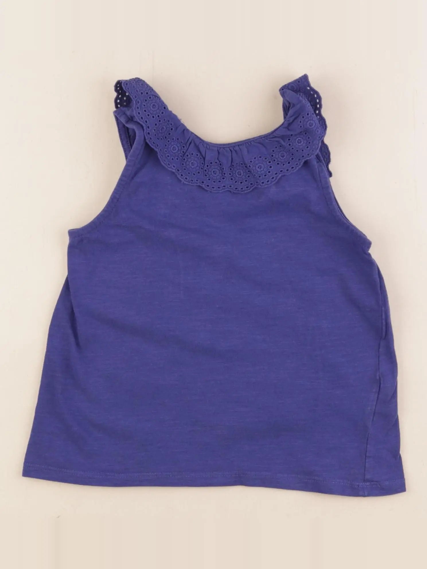 Vertbaudet - débardeur bleu - 5 ans