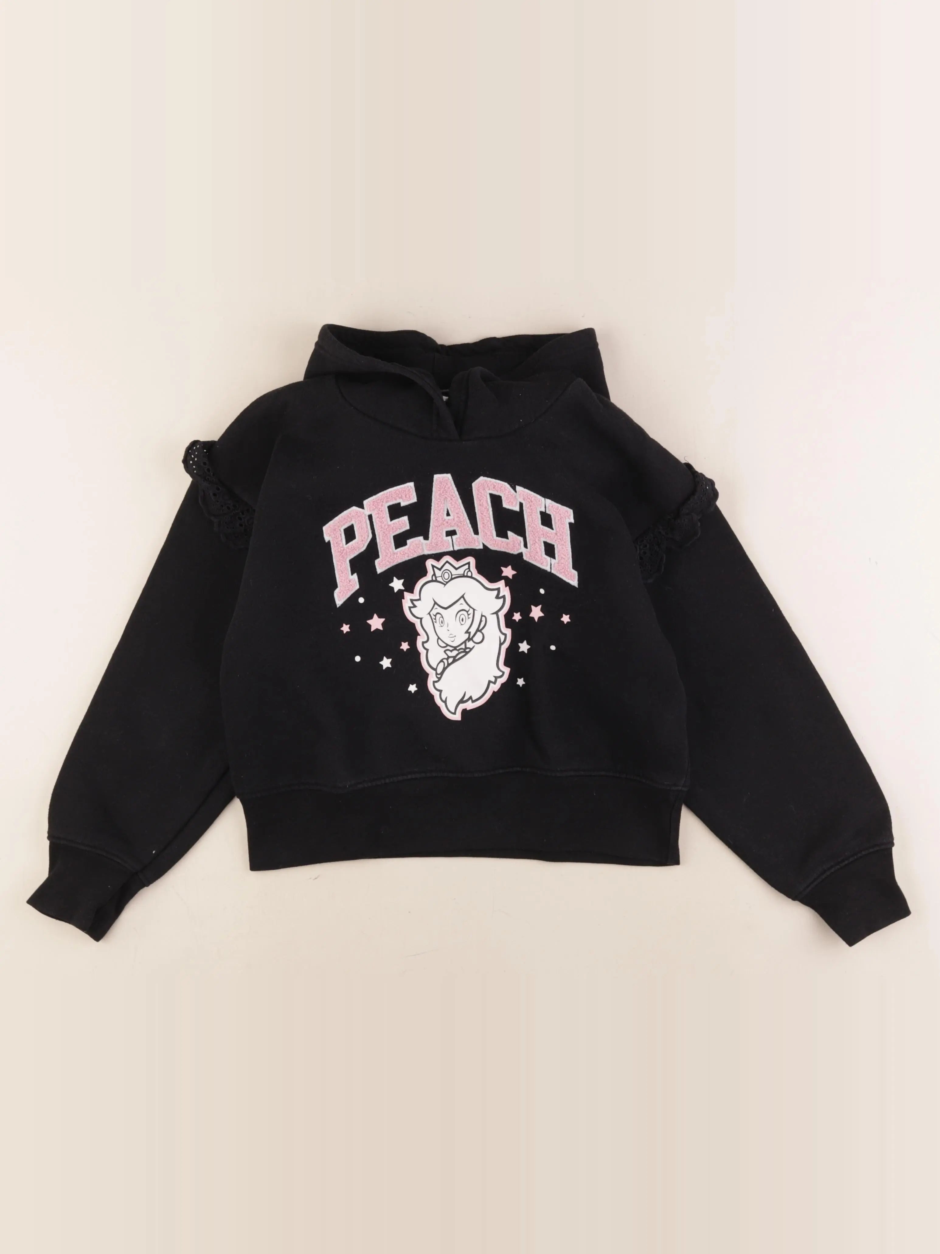IKKS - sweat noir - 10 ans