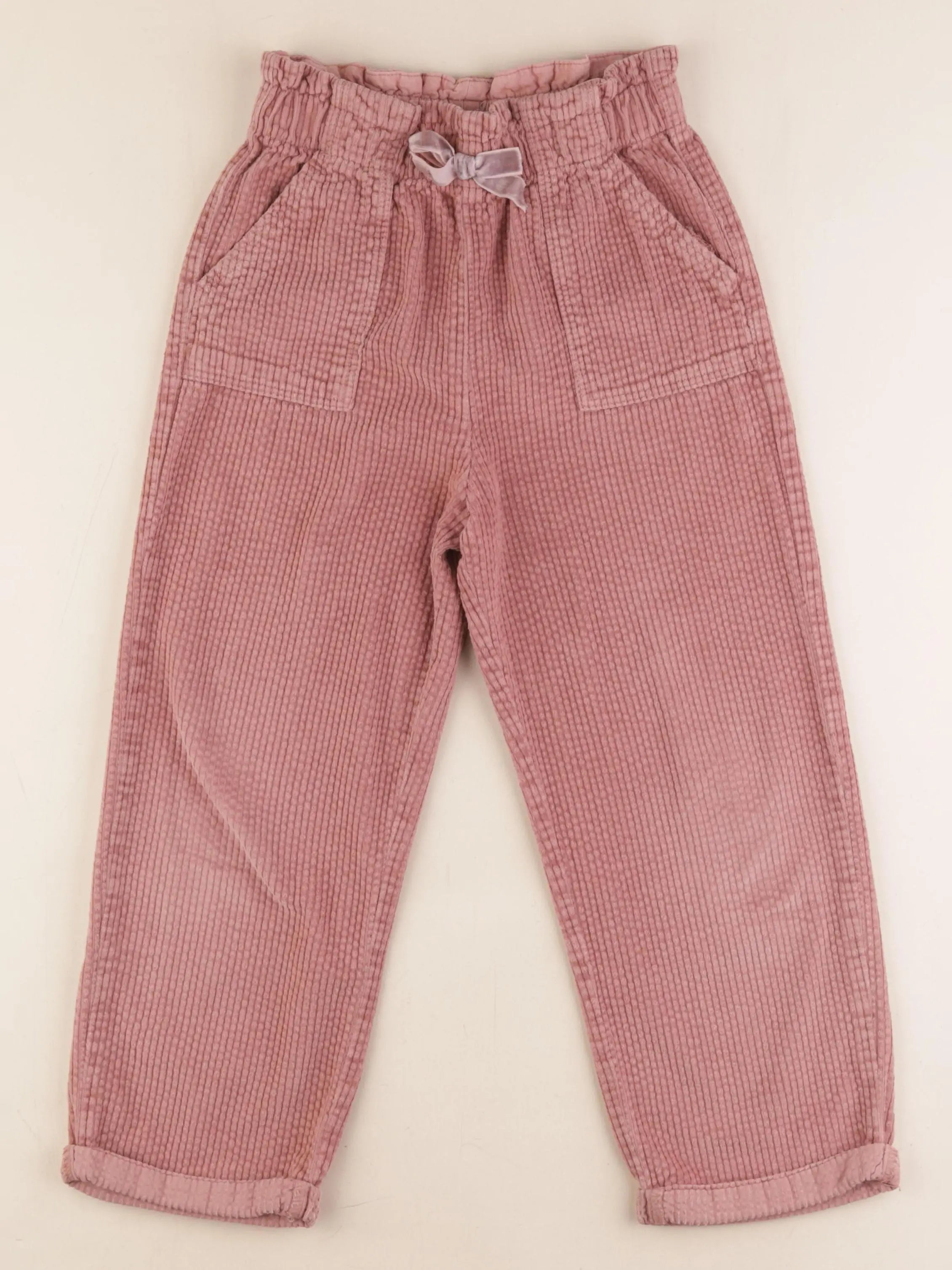 Vertbaudet - pantalon rose - 8 ans
