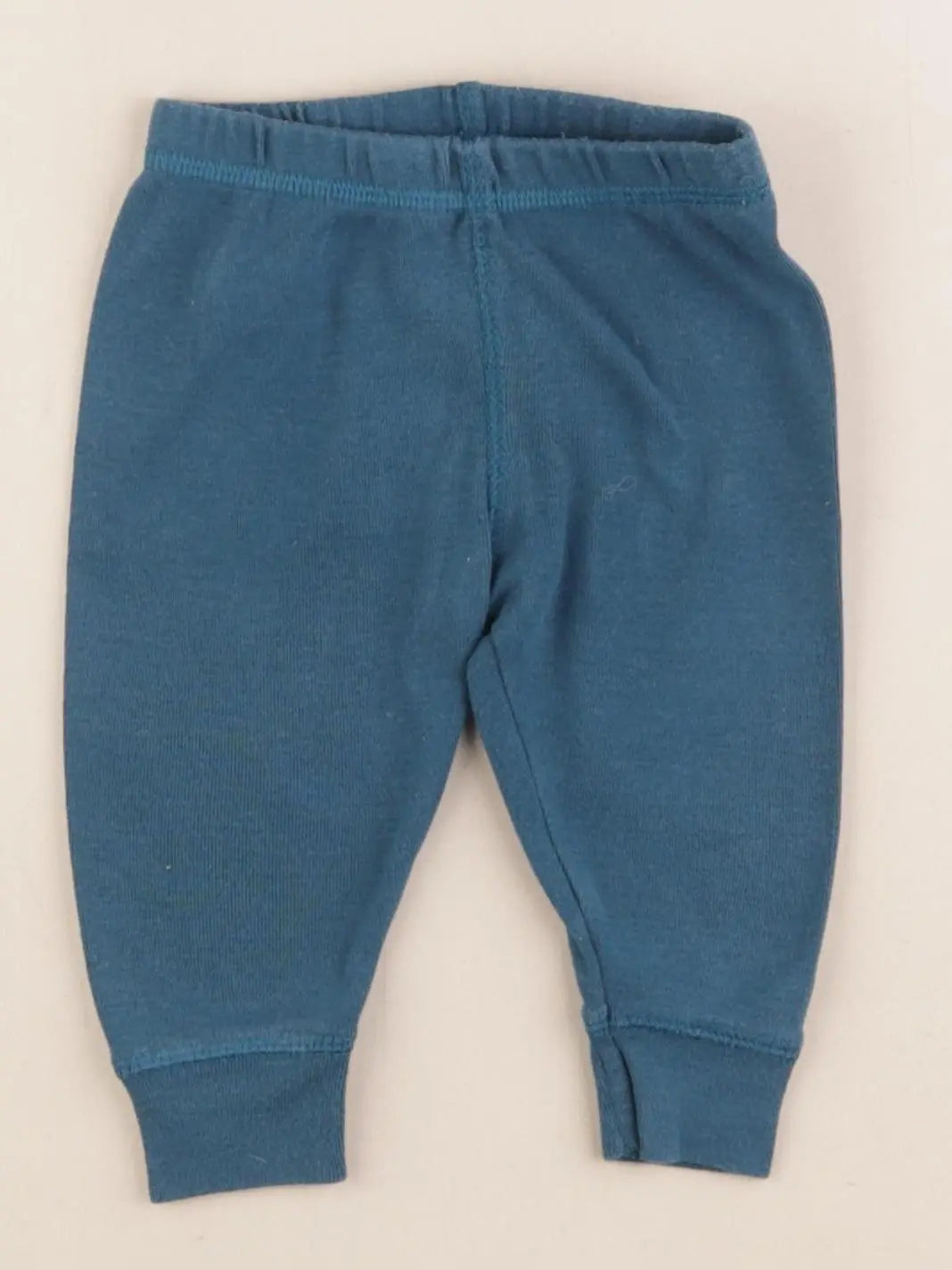 Bonton - legging bleu - 3 mois
