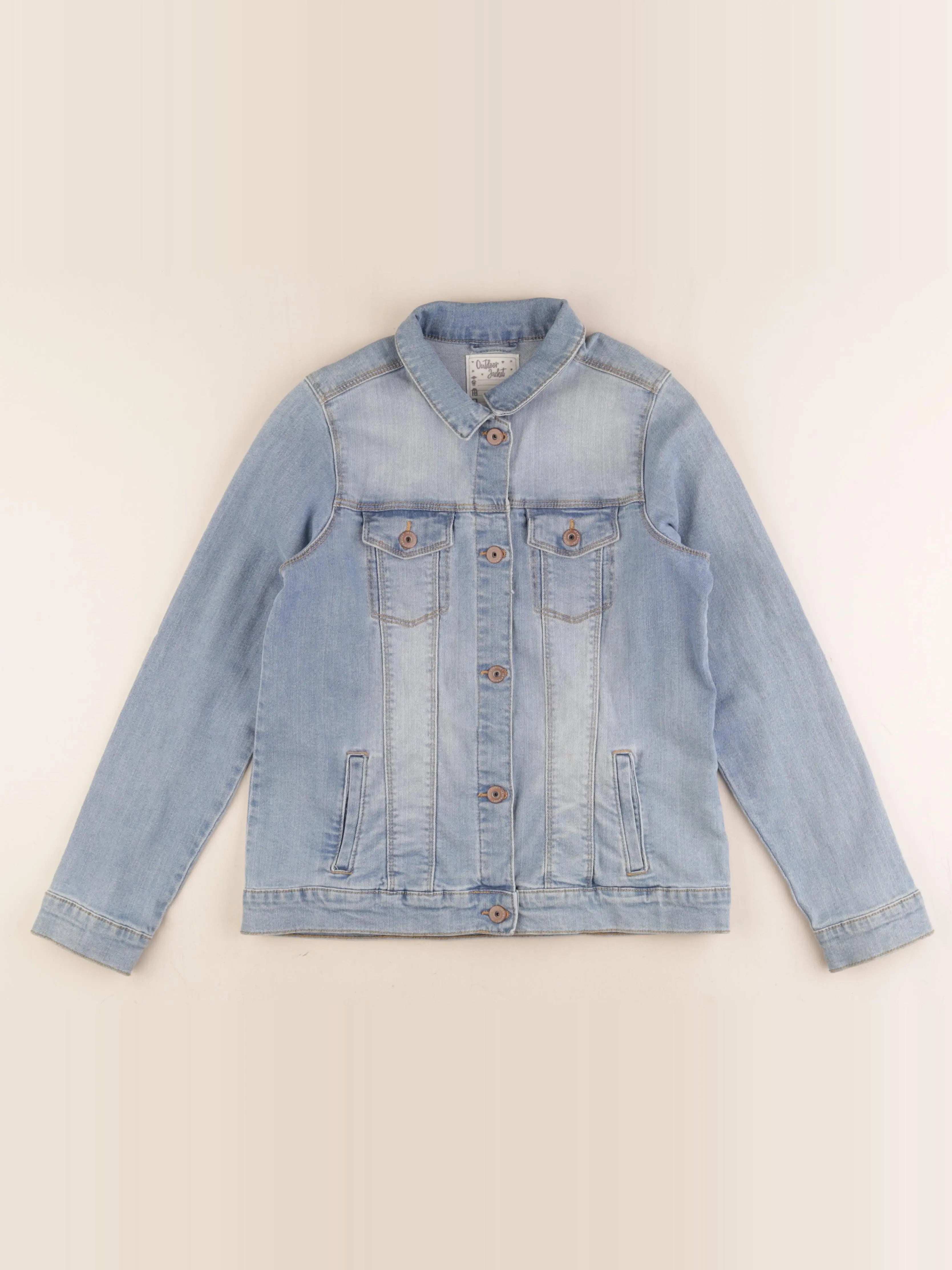 Vertbaudet - veste bleu - 12 ans