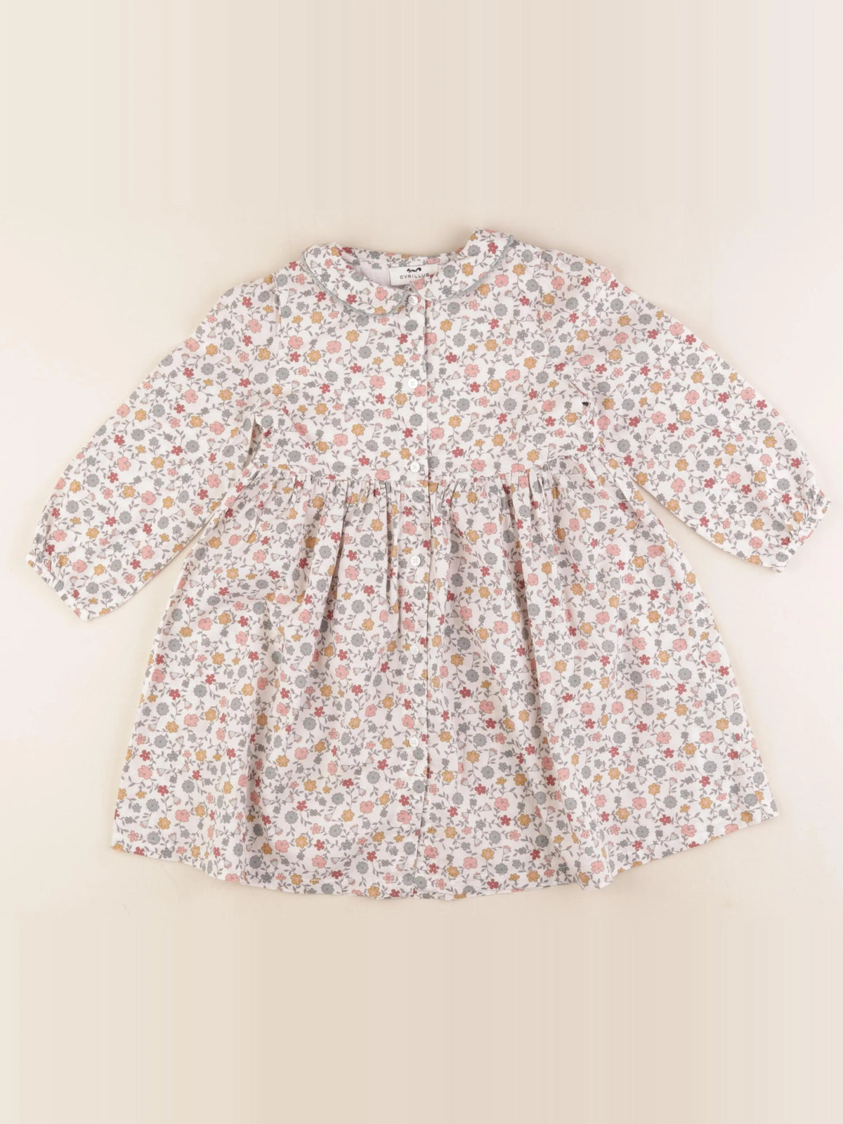 Cyrillus - robe blanc - 36 mois