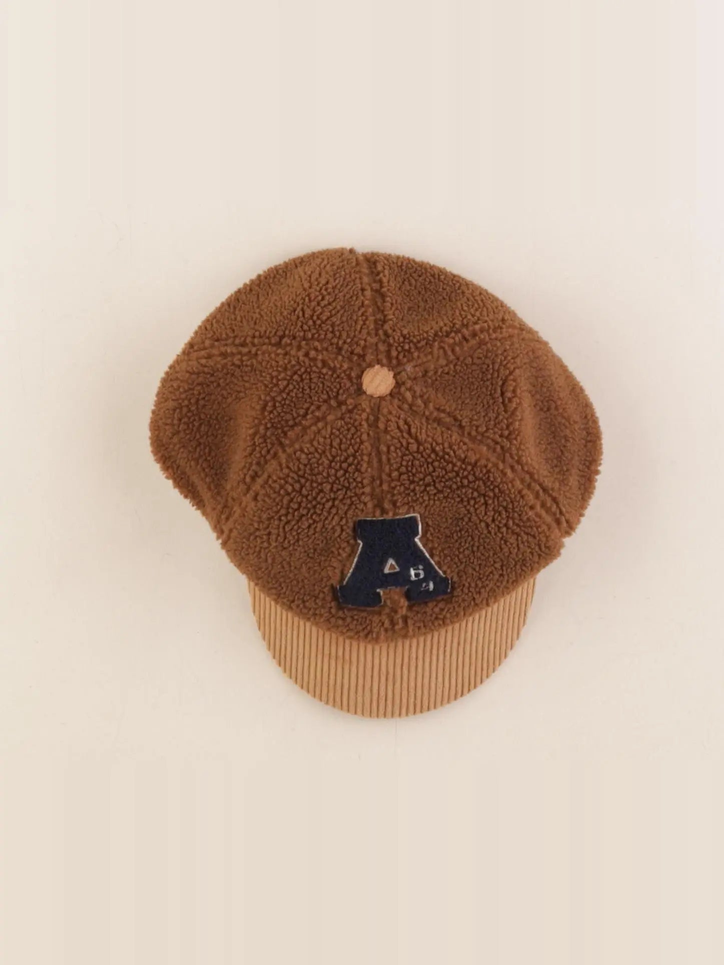 Vertbaudet - casquette marron - 4/6 ans