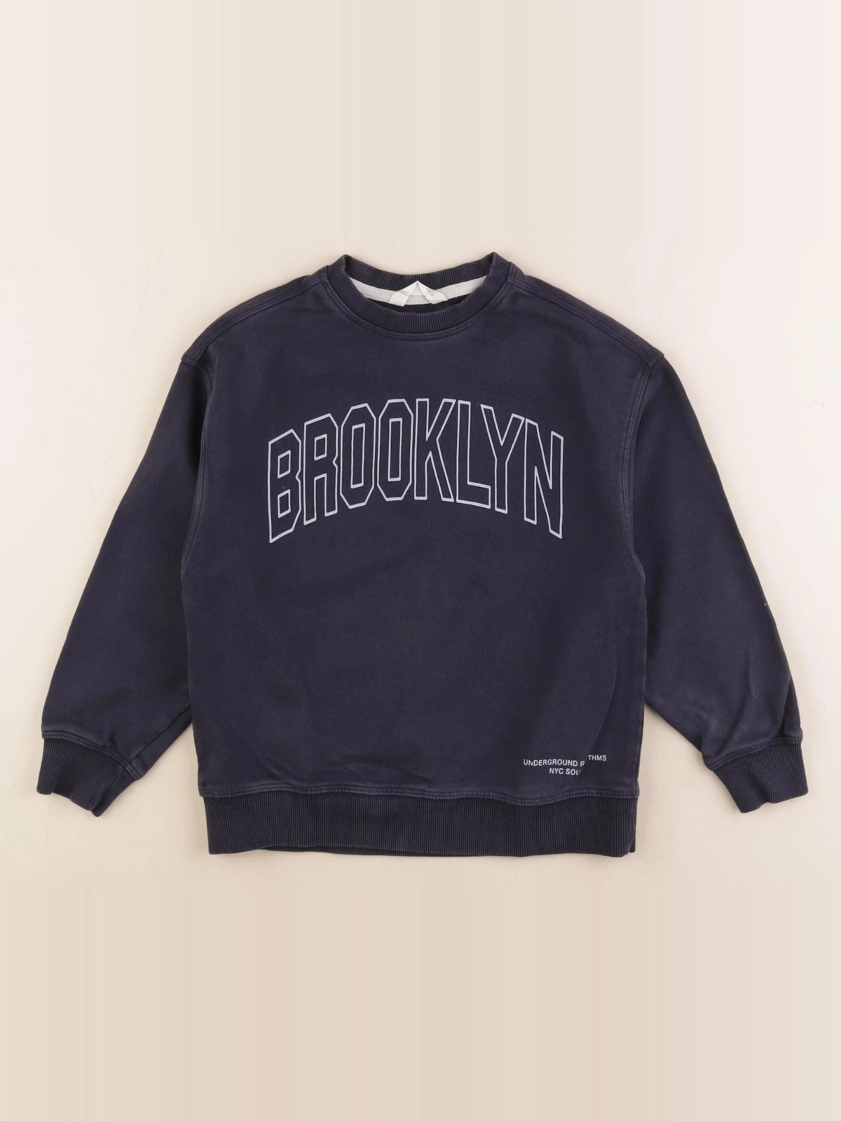 Mango - sweat bleu - 7/8 ans