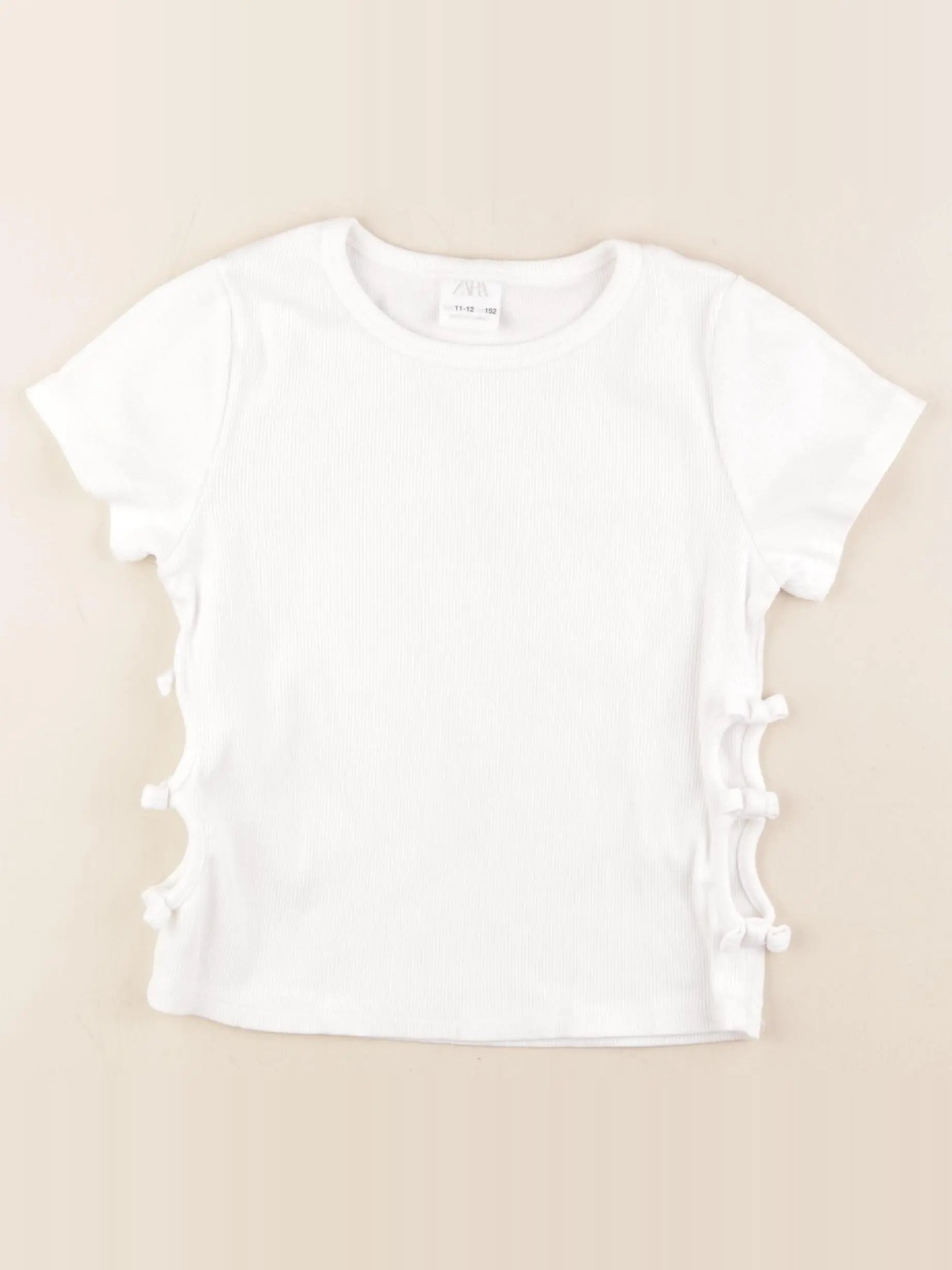 Zara - tee-shirt blanc - 11/12 ans