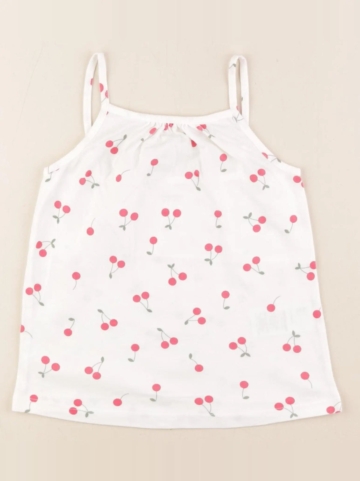 Vertbaudet - débardeur blanc - 6 ans