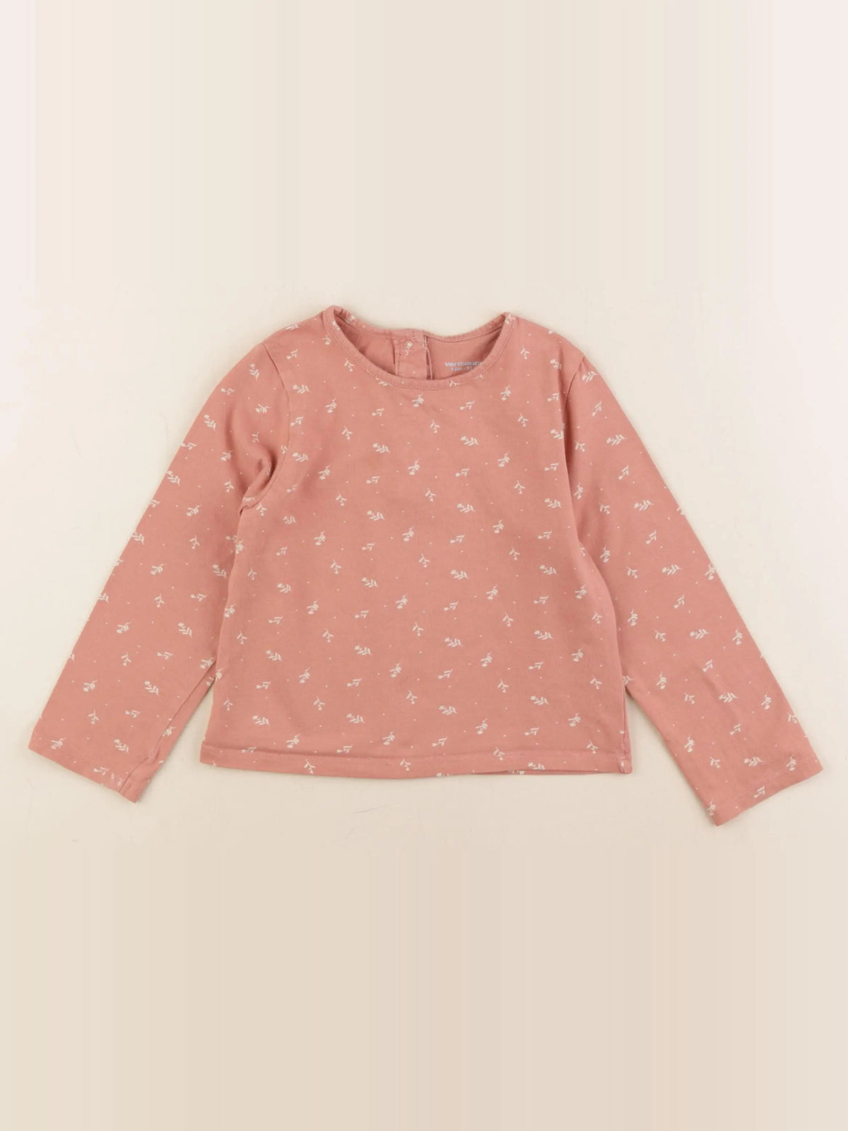 Vertbaudet - tee-shirt rose - 3 ans