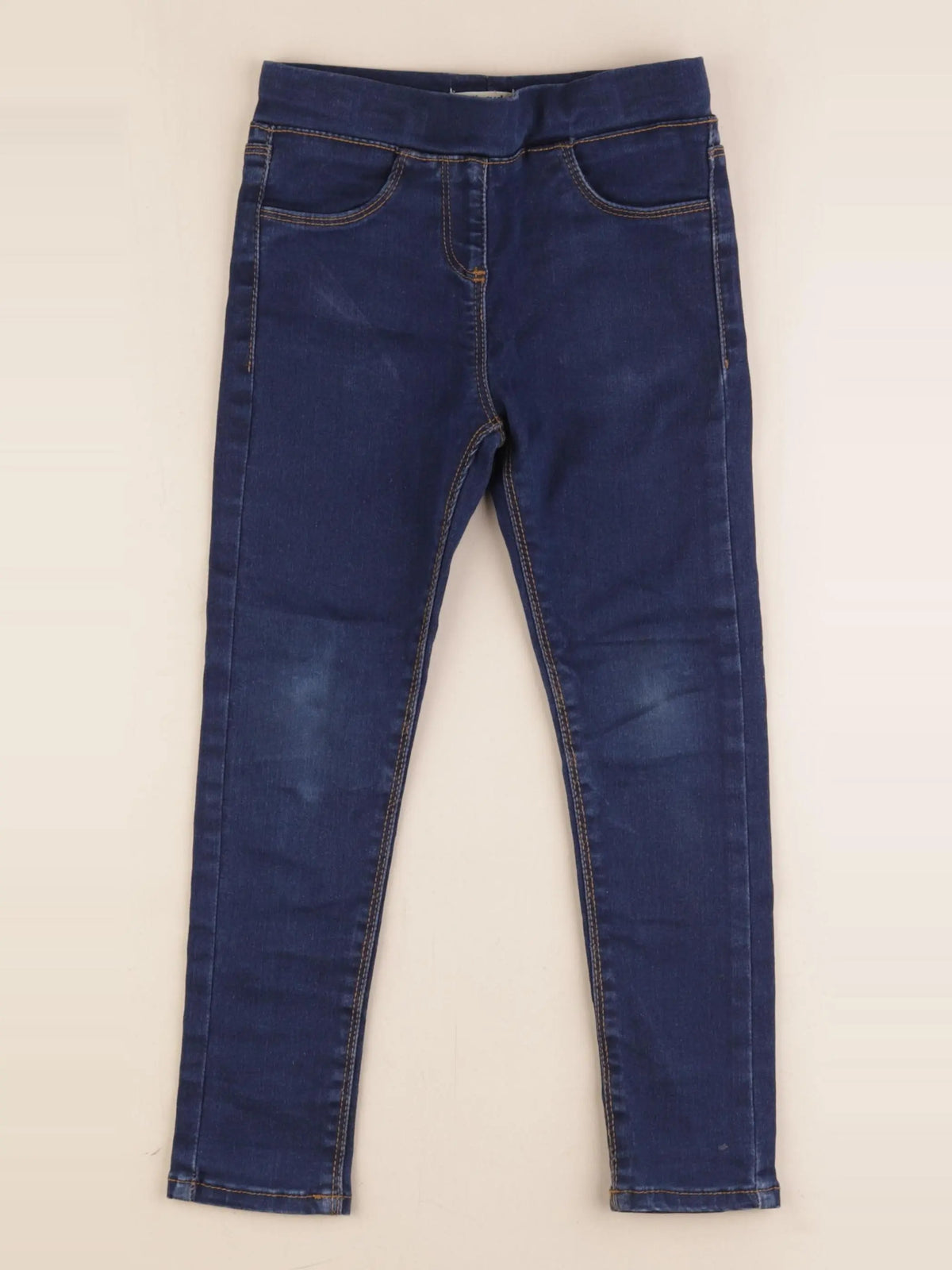 Vertbaudet - jegging bleu - 6 ans