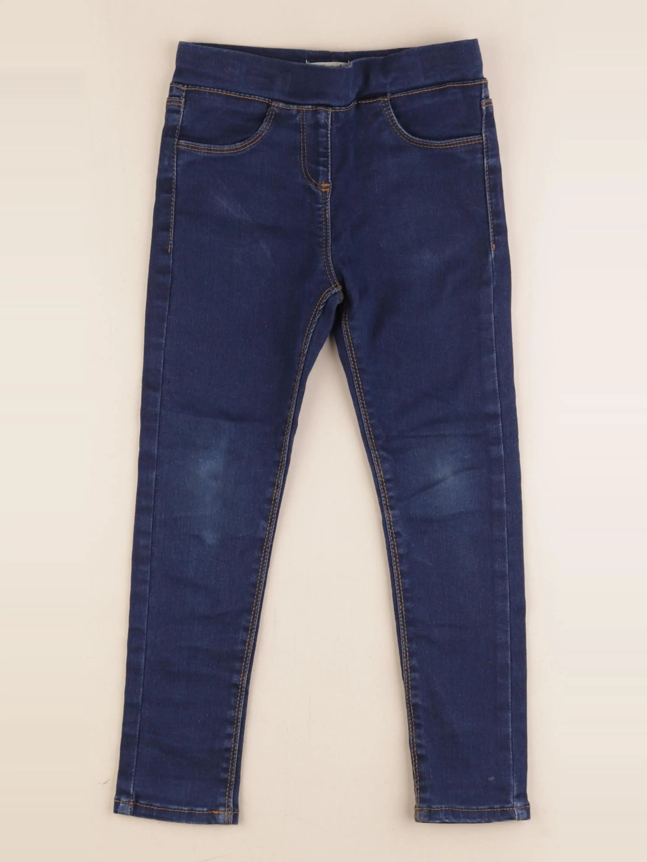 Vertbaudet - jegging bleu - 6 ans