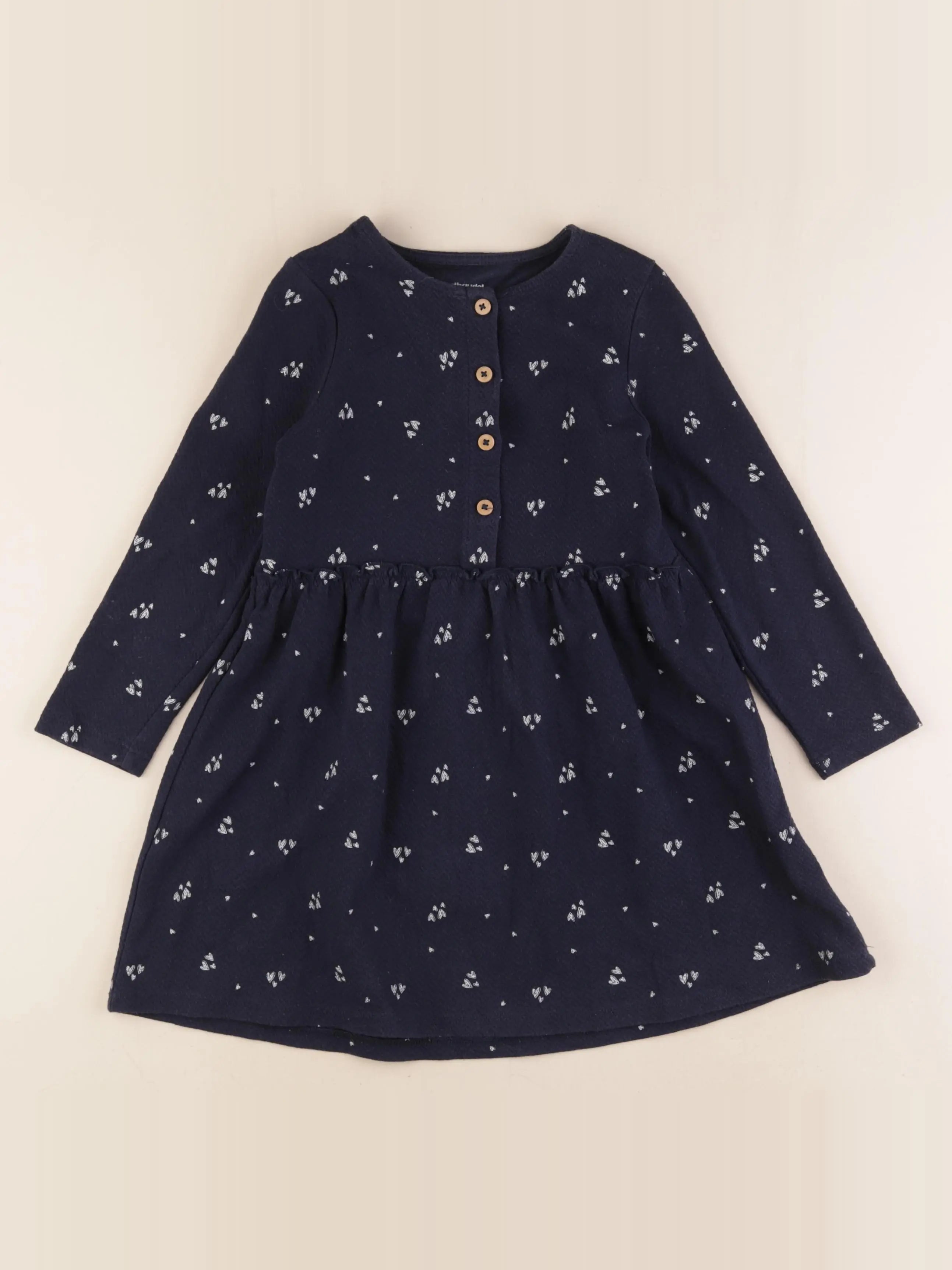 Vertbaudet - robe bleu - 6 ans