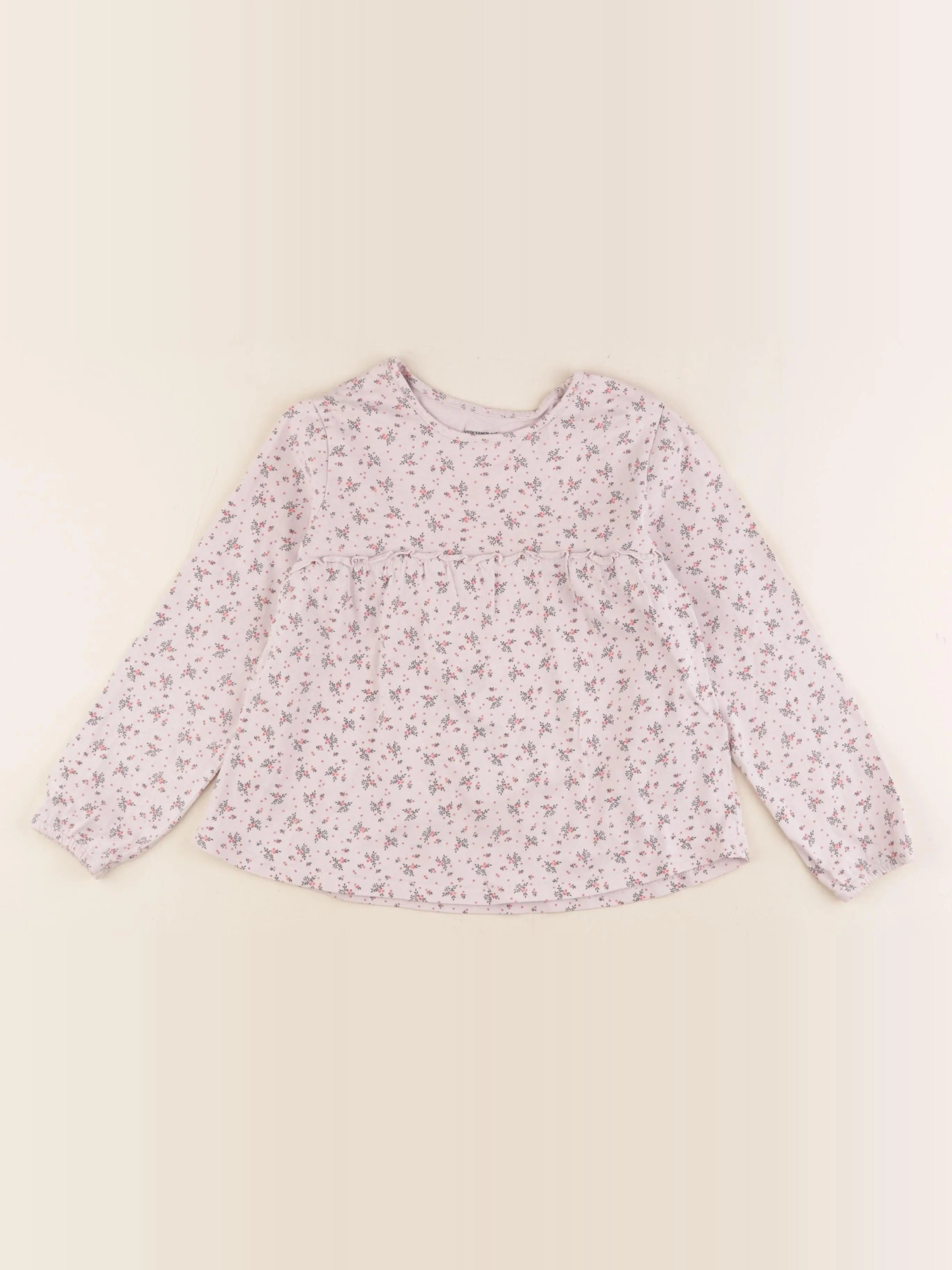 Vertbaudet - tee-shirt rose - 6 ans