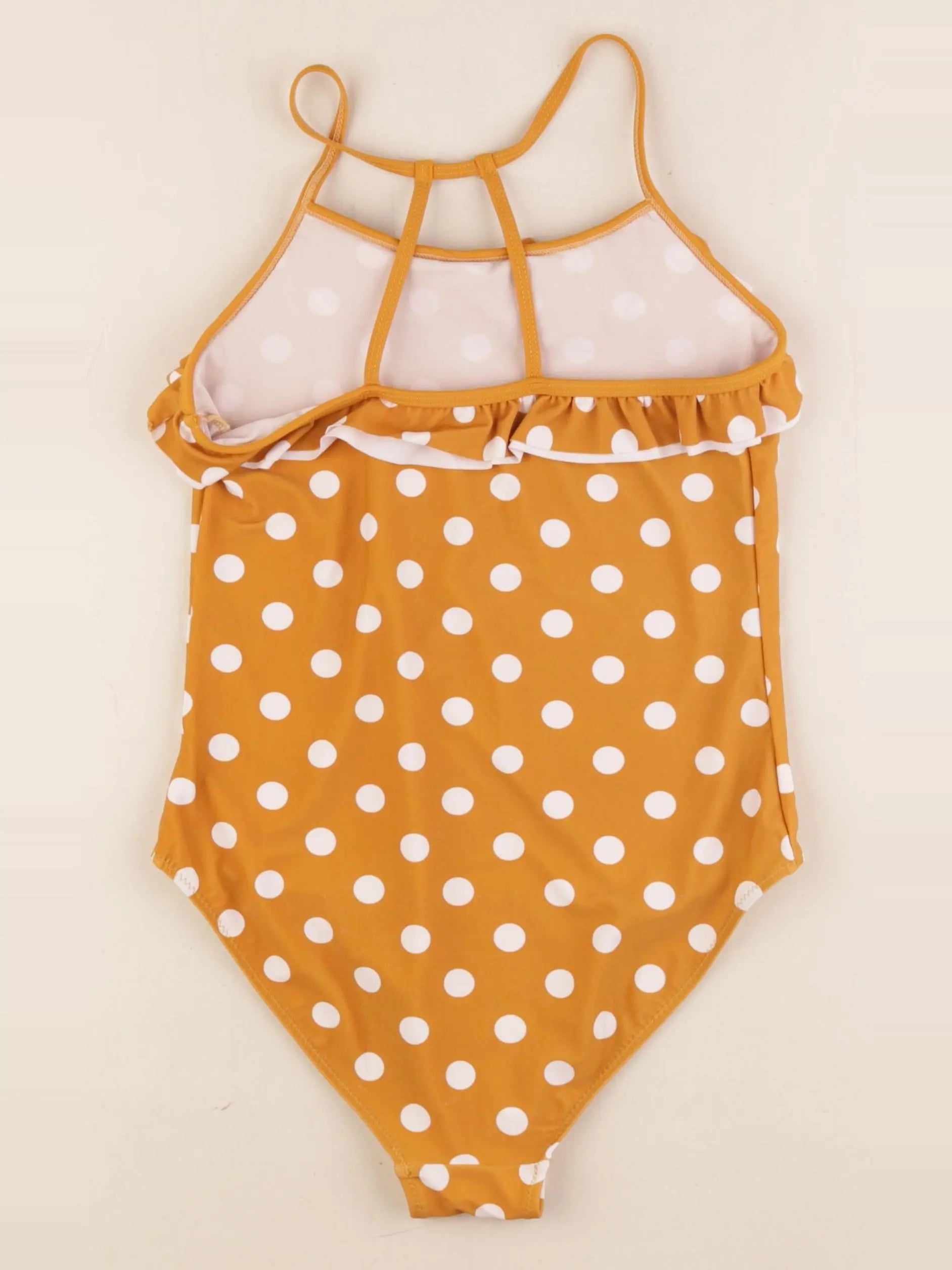 Vertbaudet - maillot de bain marron - 14 ans
