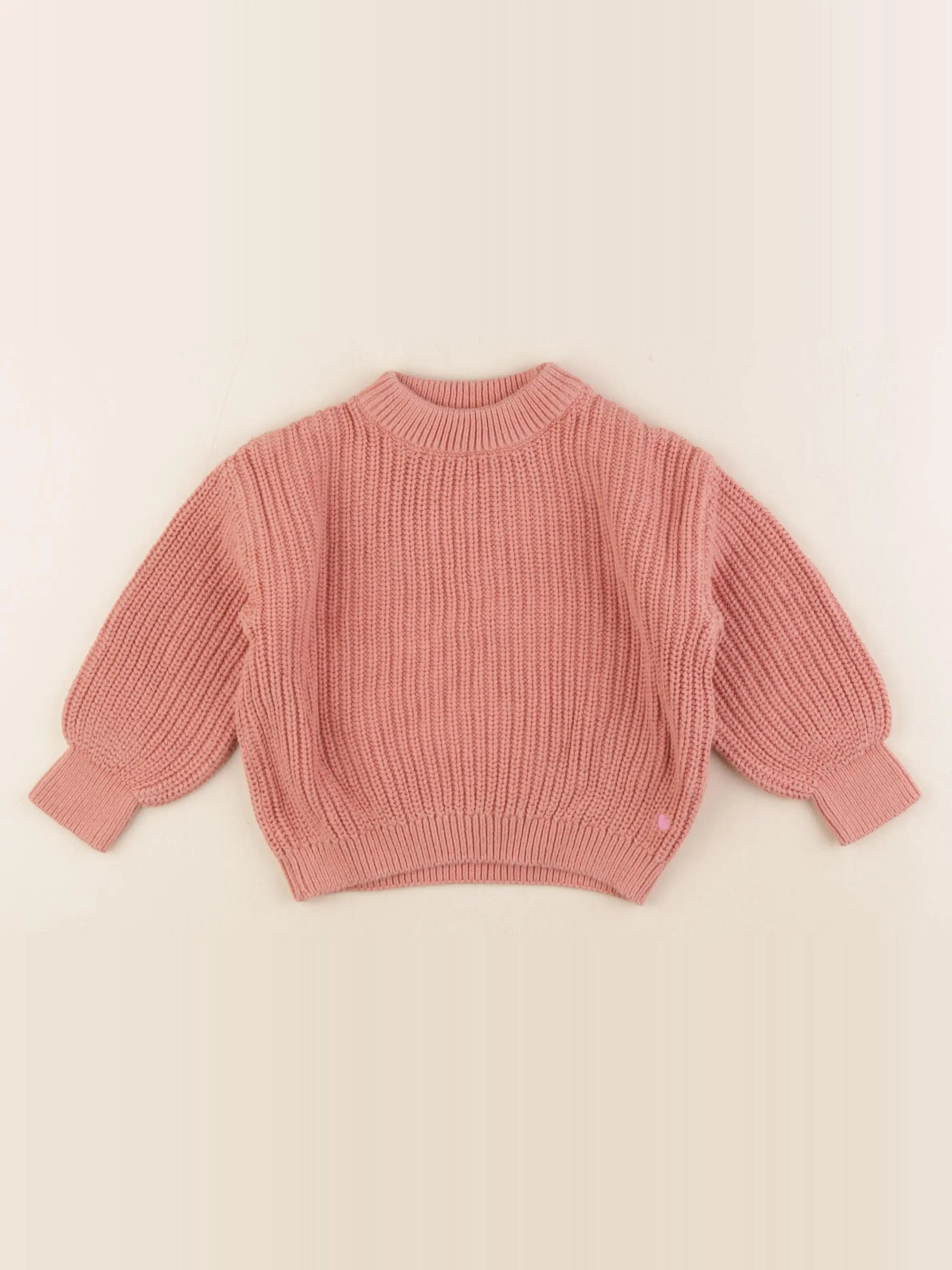 Vertbaudet - pull rose - 3 ans