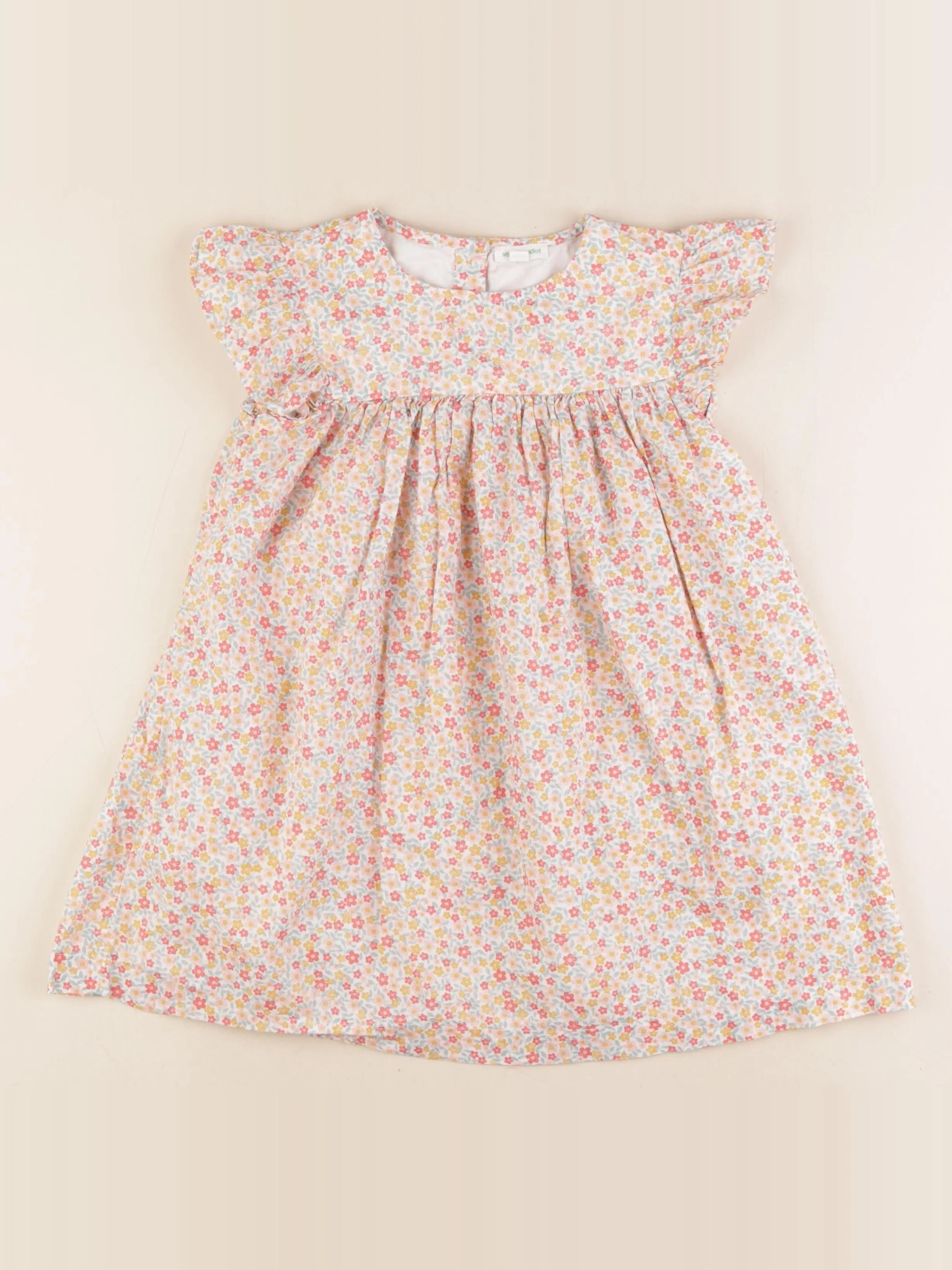 Vertbaudet - robe multicolore - 5 ans