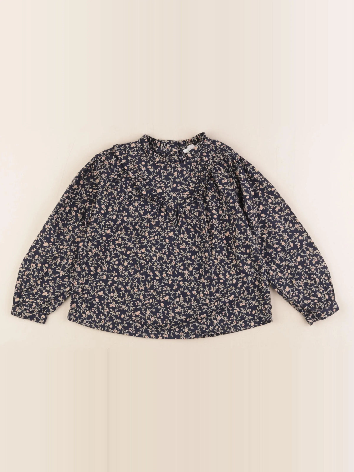 Vertbaudet - blouse bleu - 4 ans