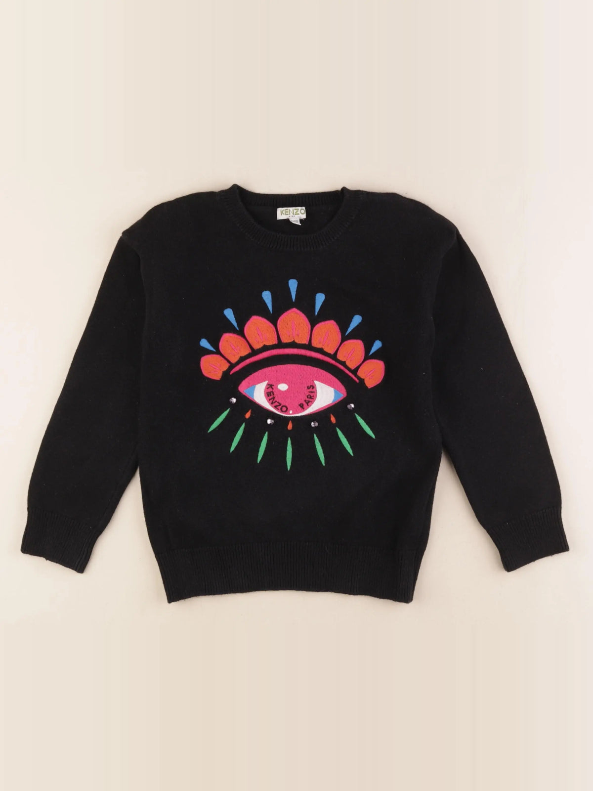 Kenzo - pull noir - 6 ans