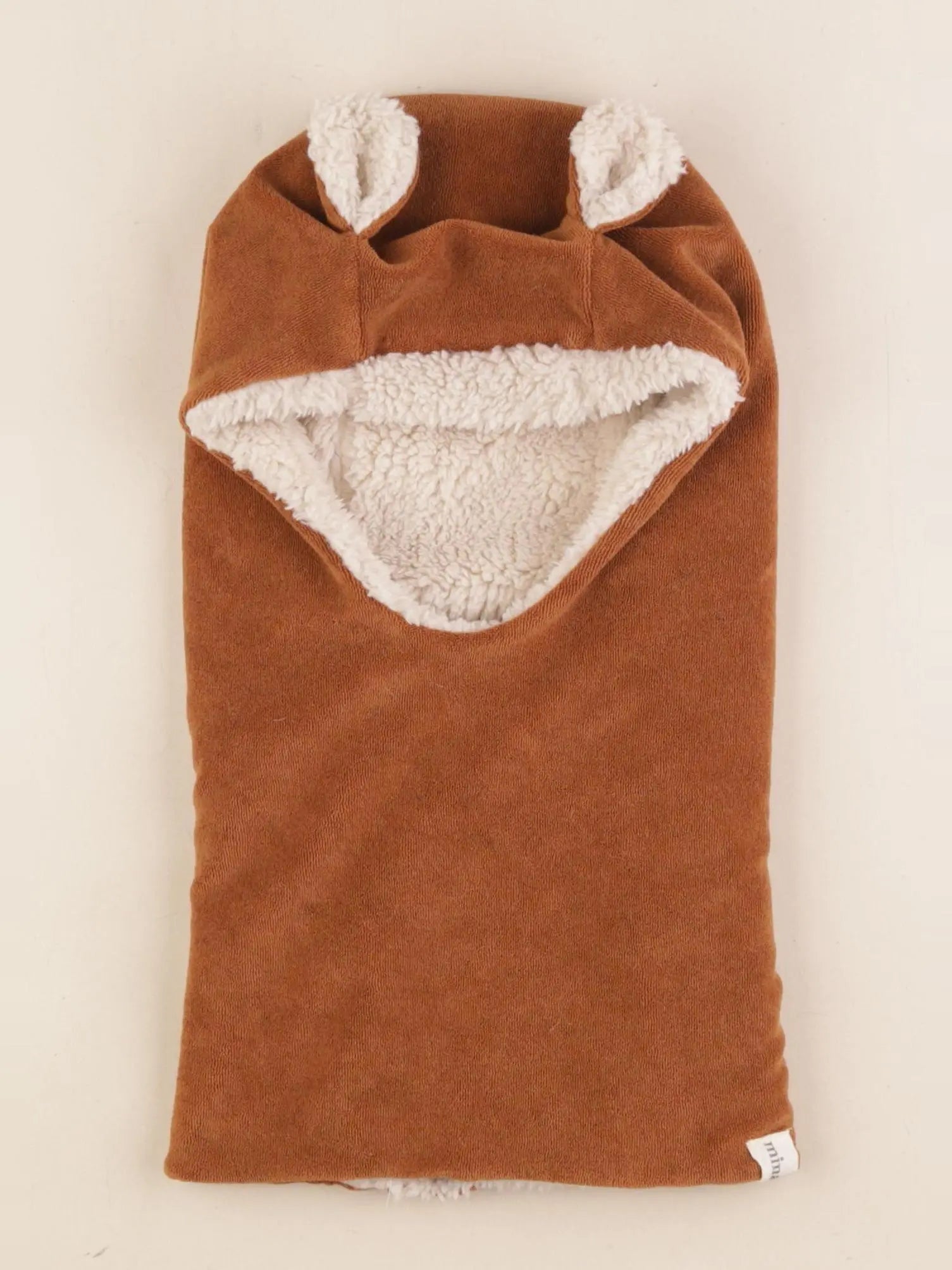 Minabulle - cagoule marron - 2/8 ans