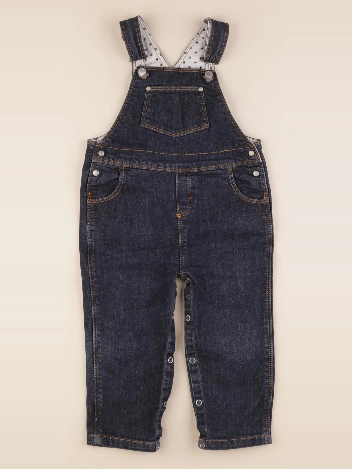 Petit Bateau - salopette bleu - 24 mois