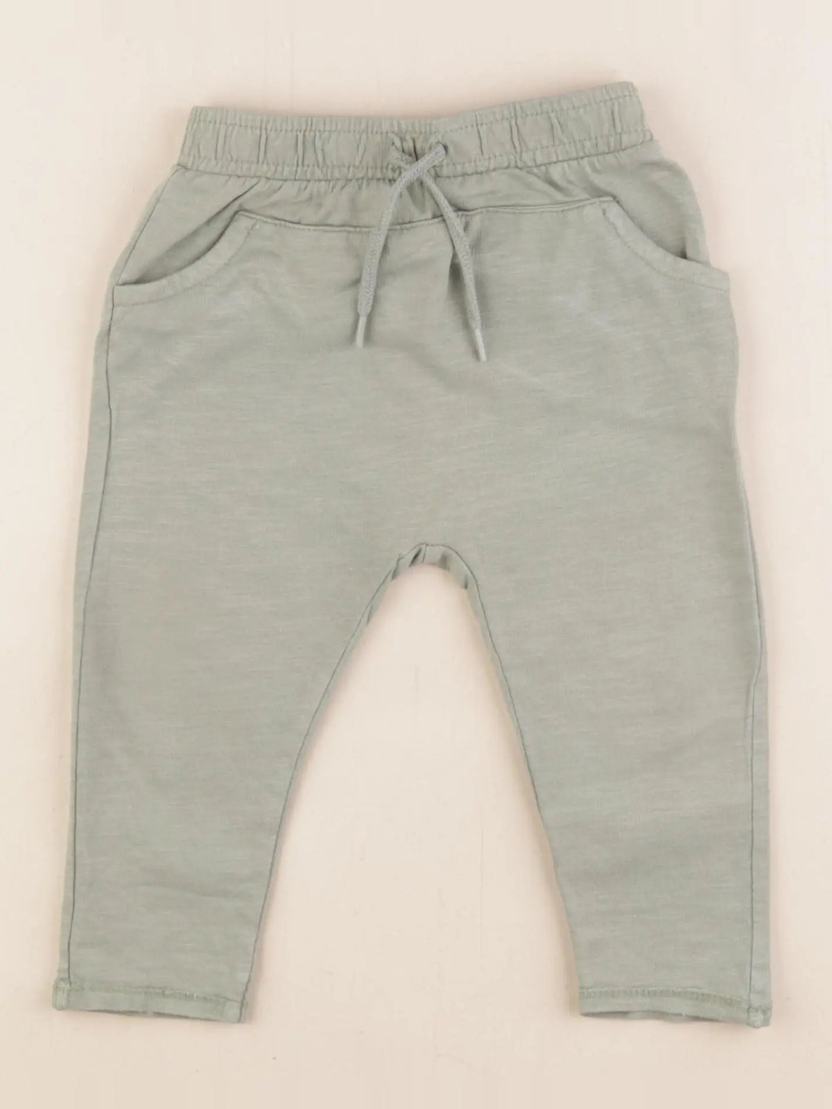 Vertbaudet - sarouel vert - 12 mois