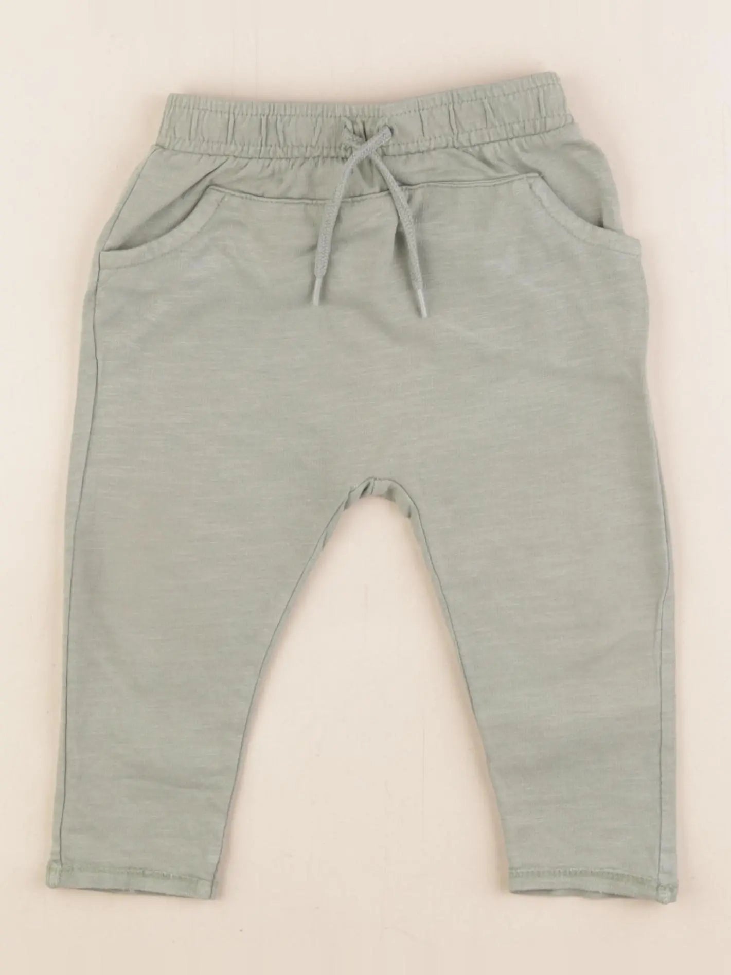 Vertbaudet - sarouel vert - 12 mois