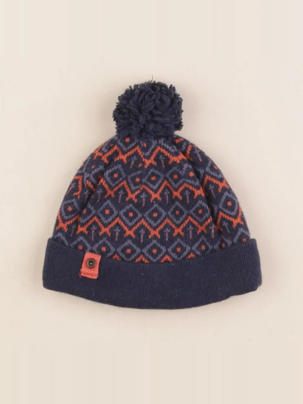 Vertbaudet - bonnet bleu - 12/18 mois