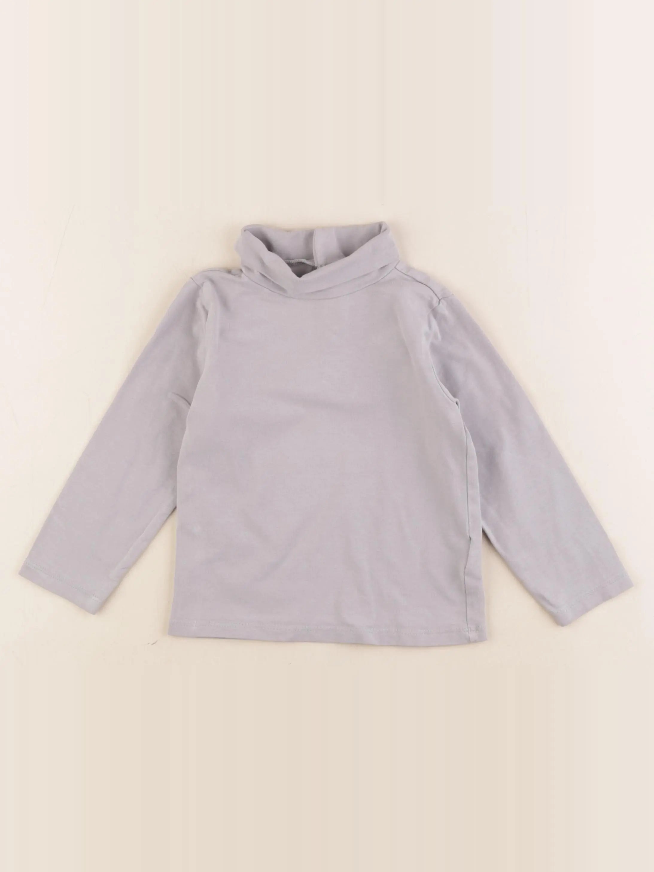 Vertbaudet - sous-pull gris - 36 mois