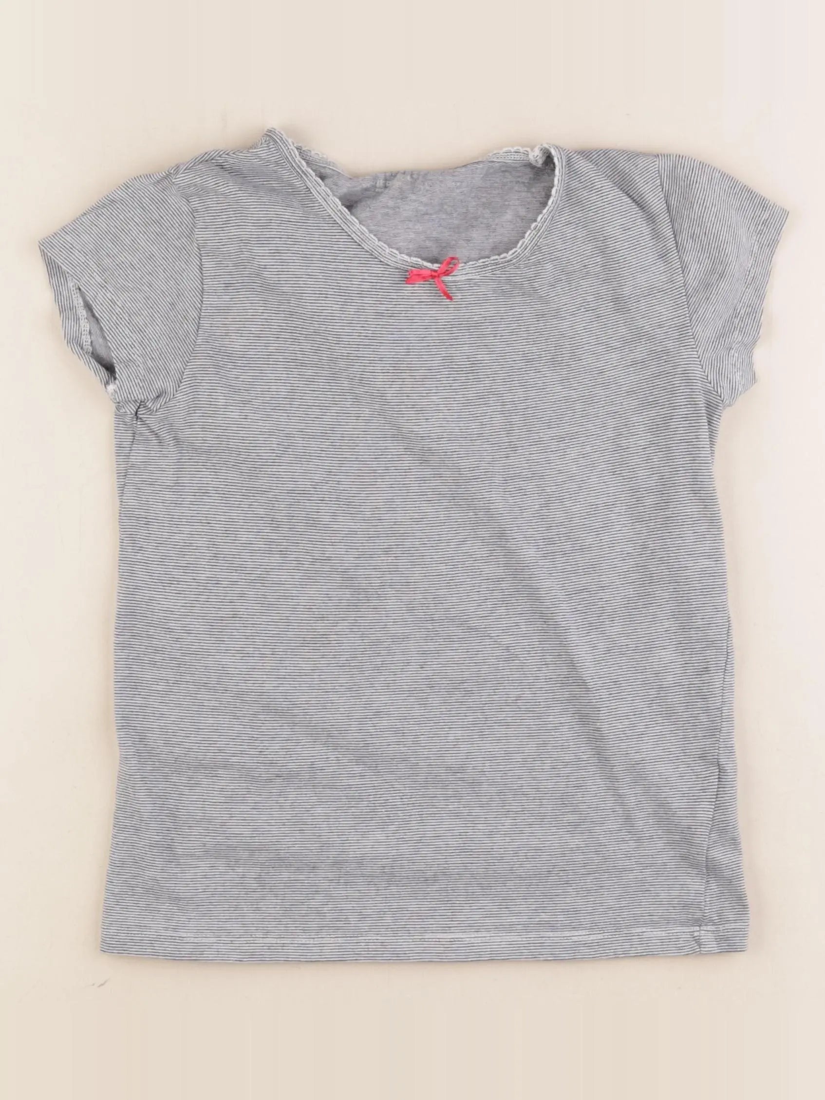 Vertbaudet - maillot de corps gris - 10 ans