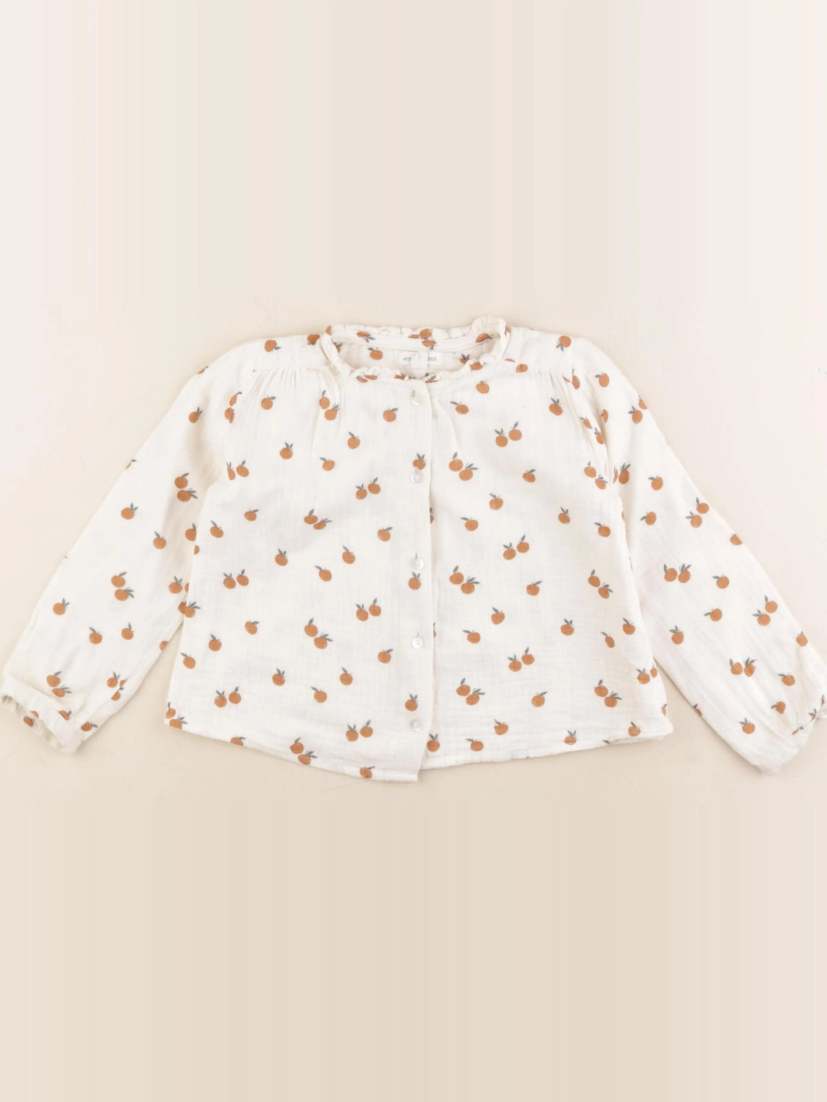 Vertbaudet - blouse beige - 4 ans