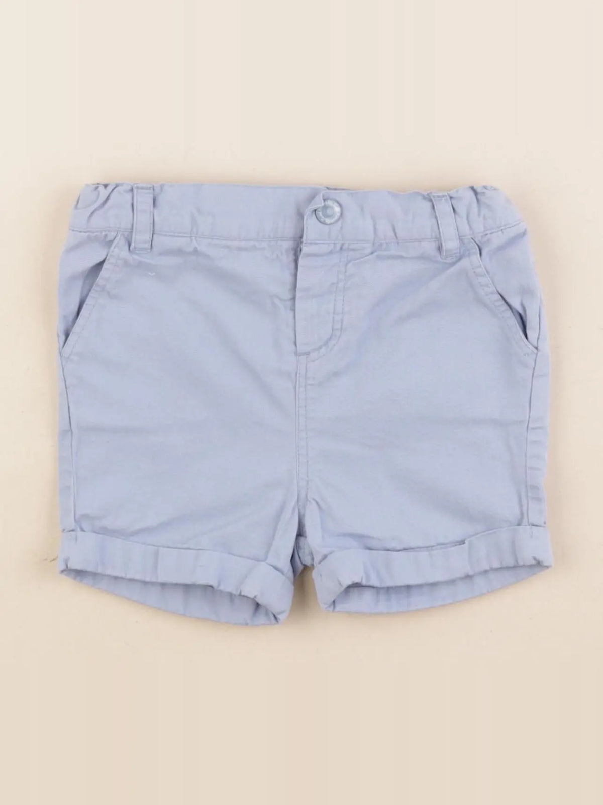 Cadet Rousselle - short bleu - 12 mois