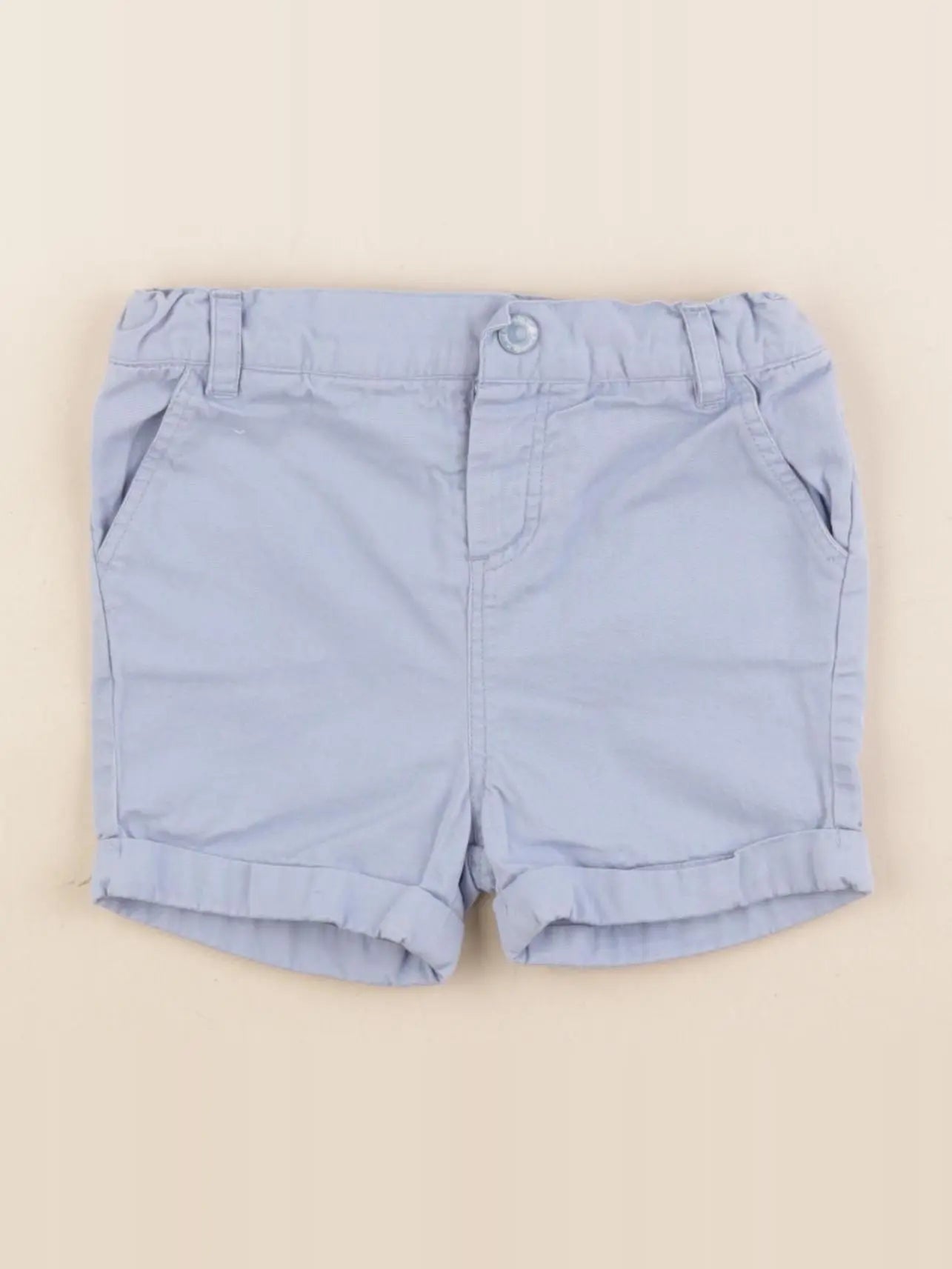 Cadet Rousselle - short bleu - 12 mois