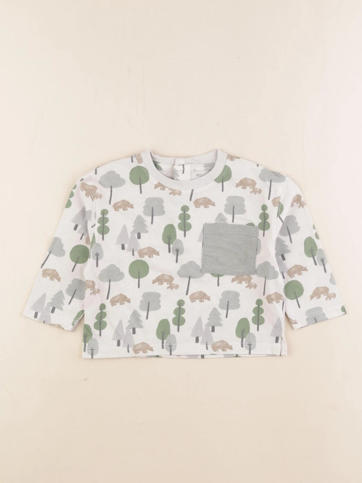 Boutchou - tee-shirt multicolore - 12 mois