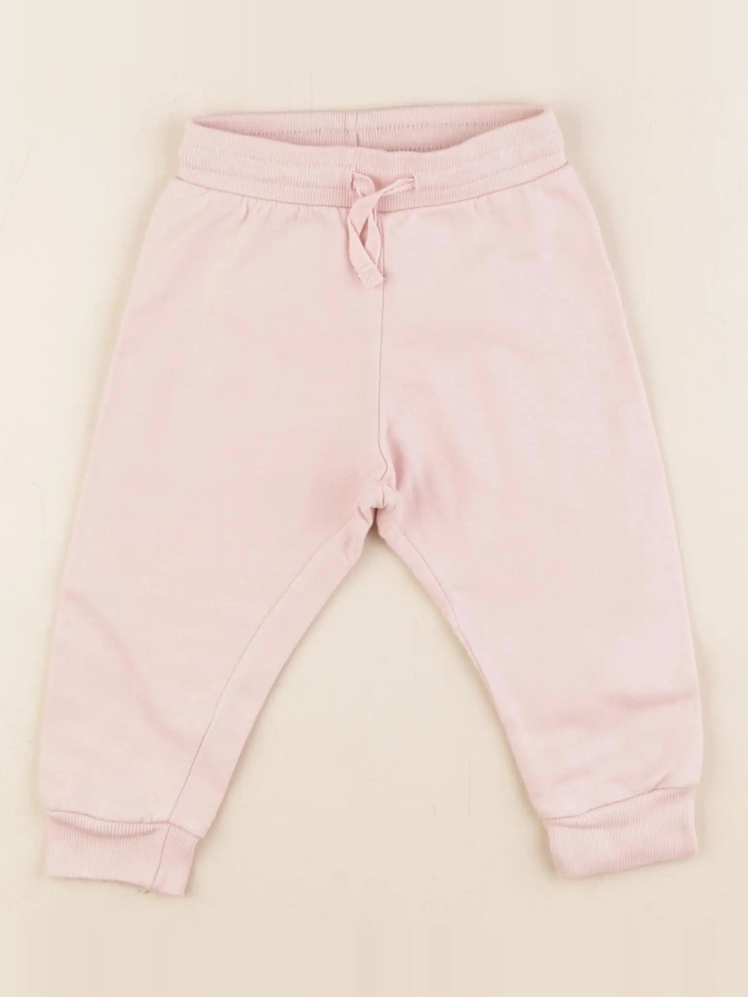 H&M - jogging rose - 9/12 mois