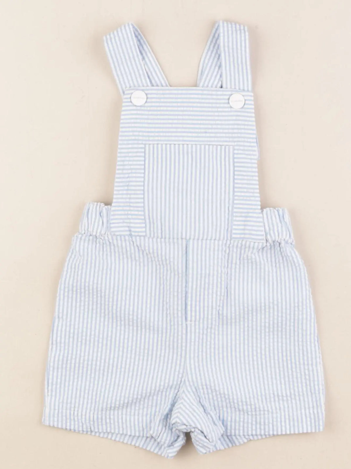 Jacadi - salopette blanc, bleu - 12 mois