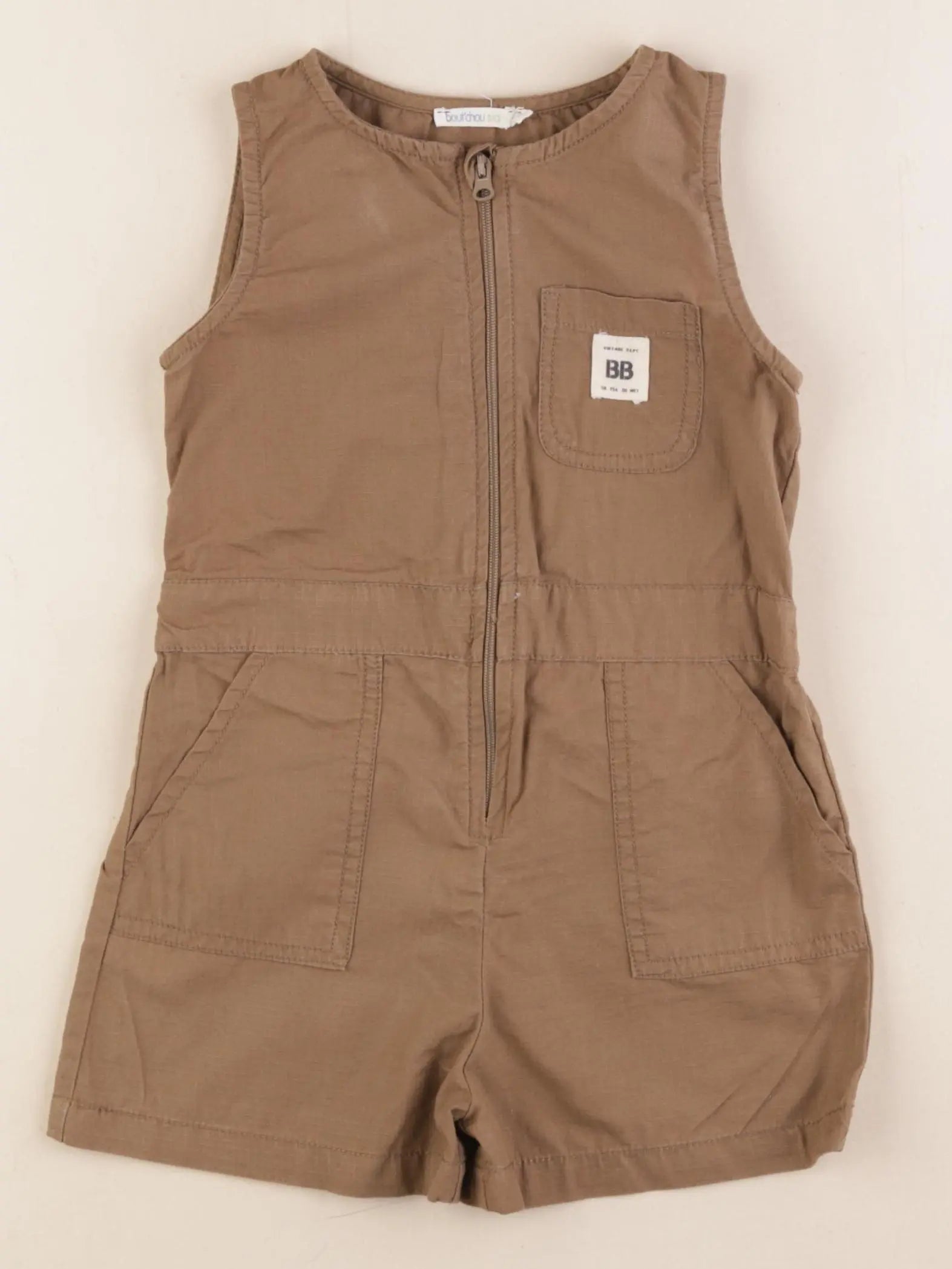 Boutchou - combinaison marron - 24 mois