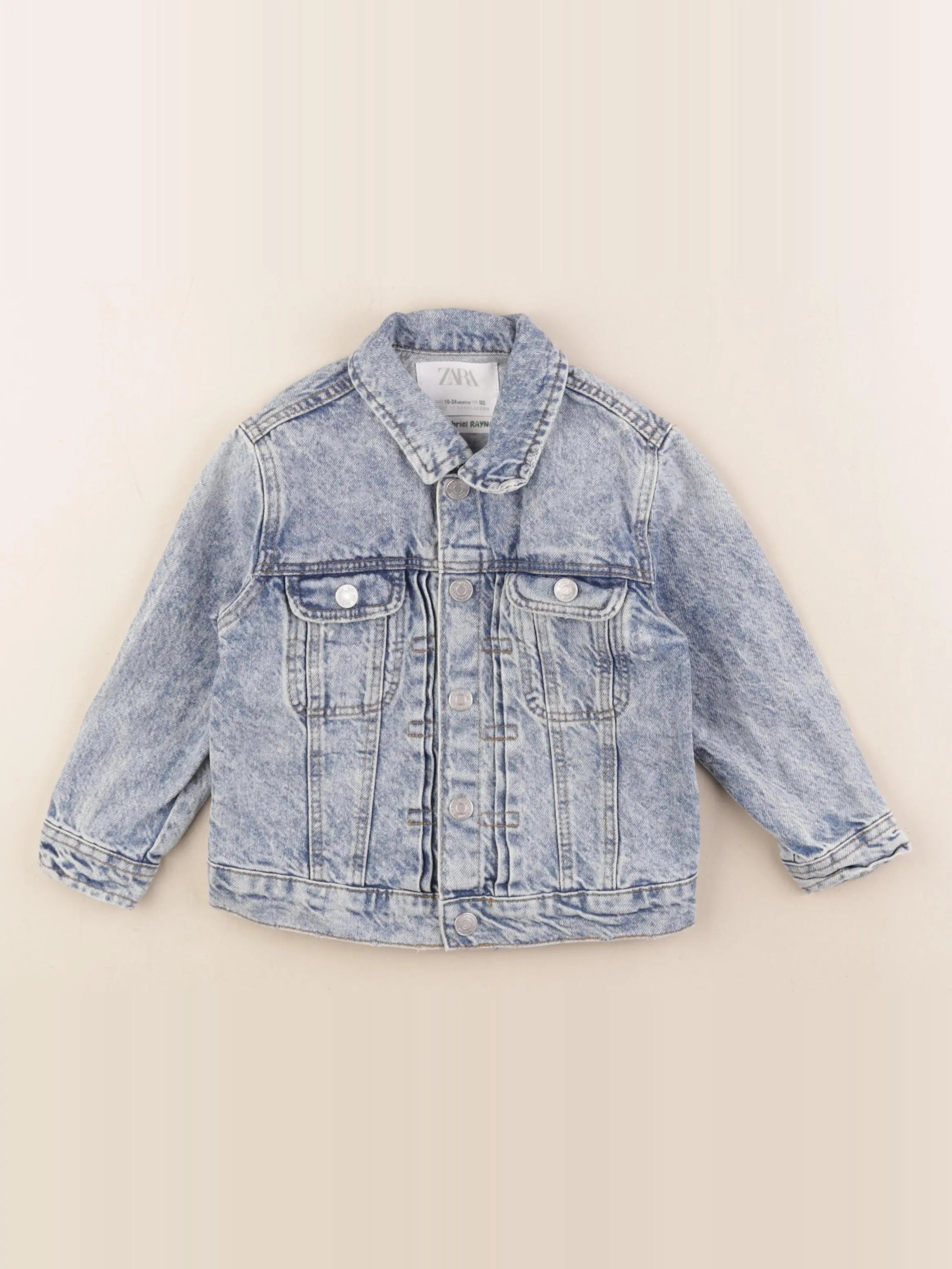 Zara - veste bleu - 18/24 mois