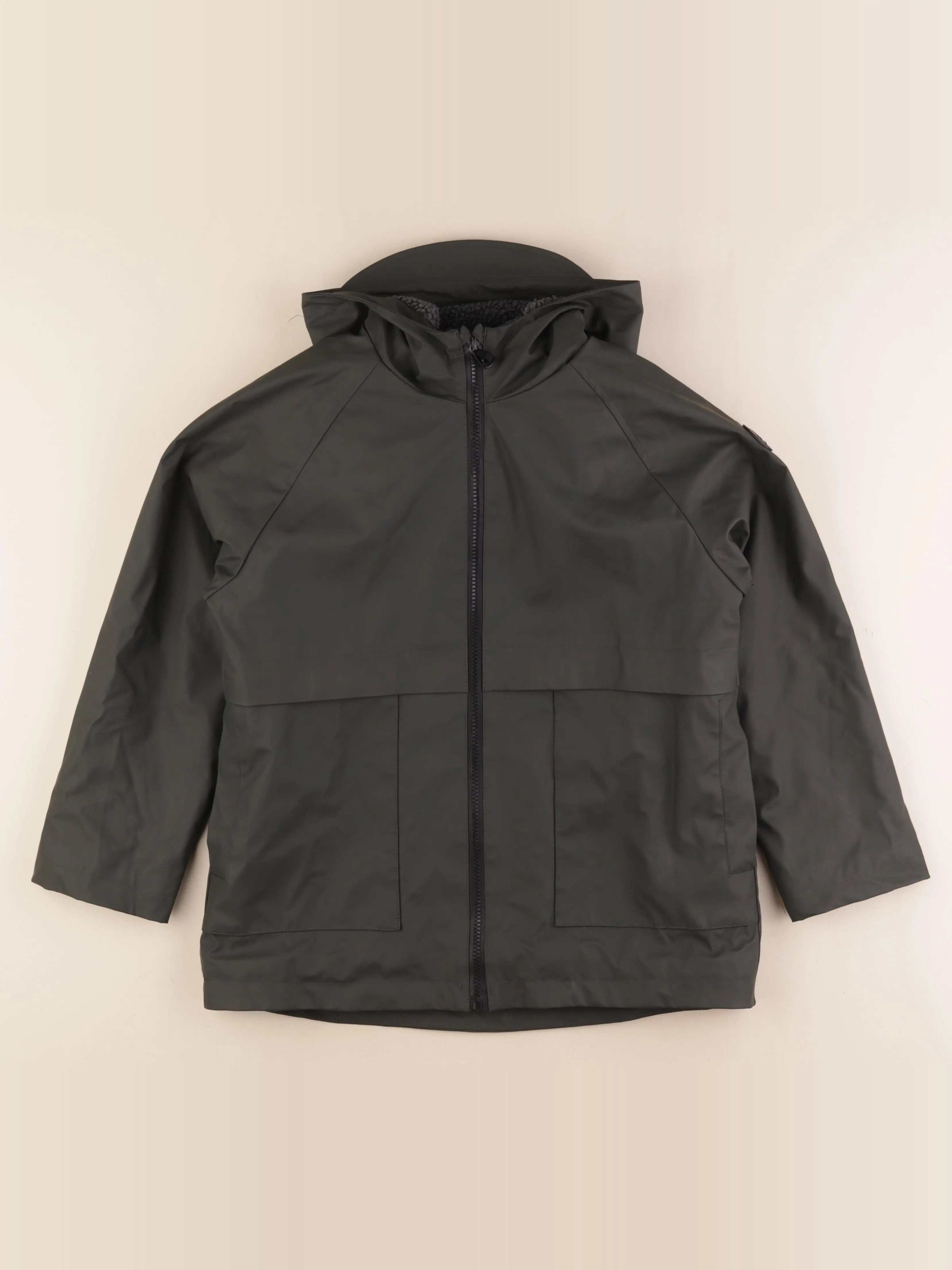 Zara - imperméable gris - 9/10 ans